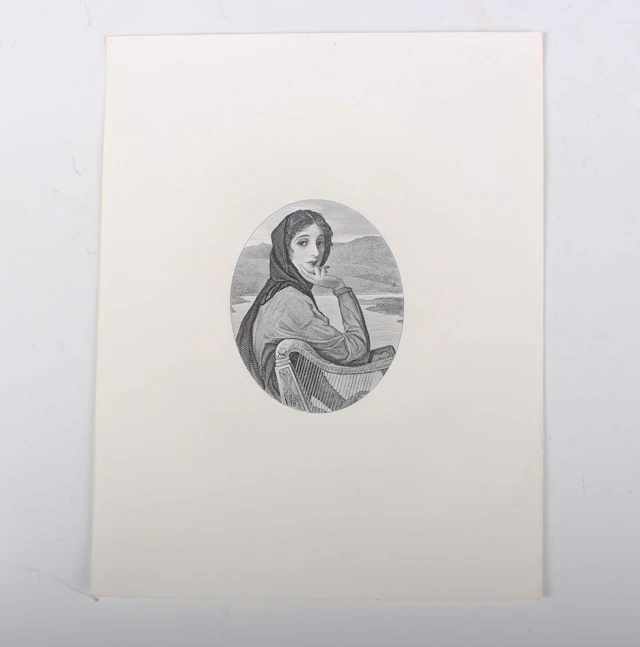 A scarce Irish Free State Currency Commission Lady Lavery oval vignette