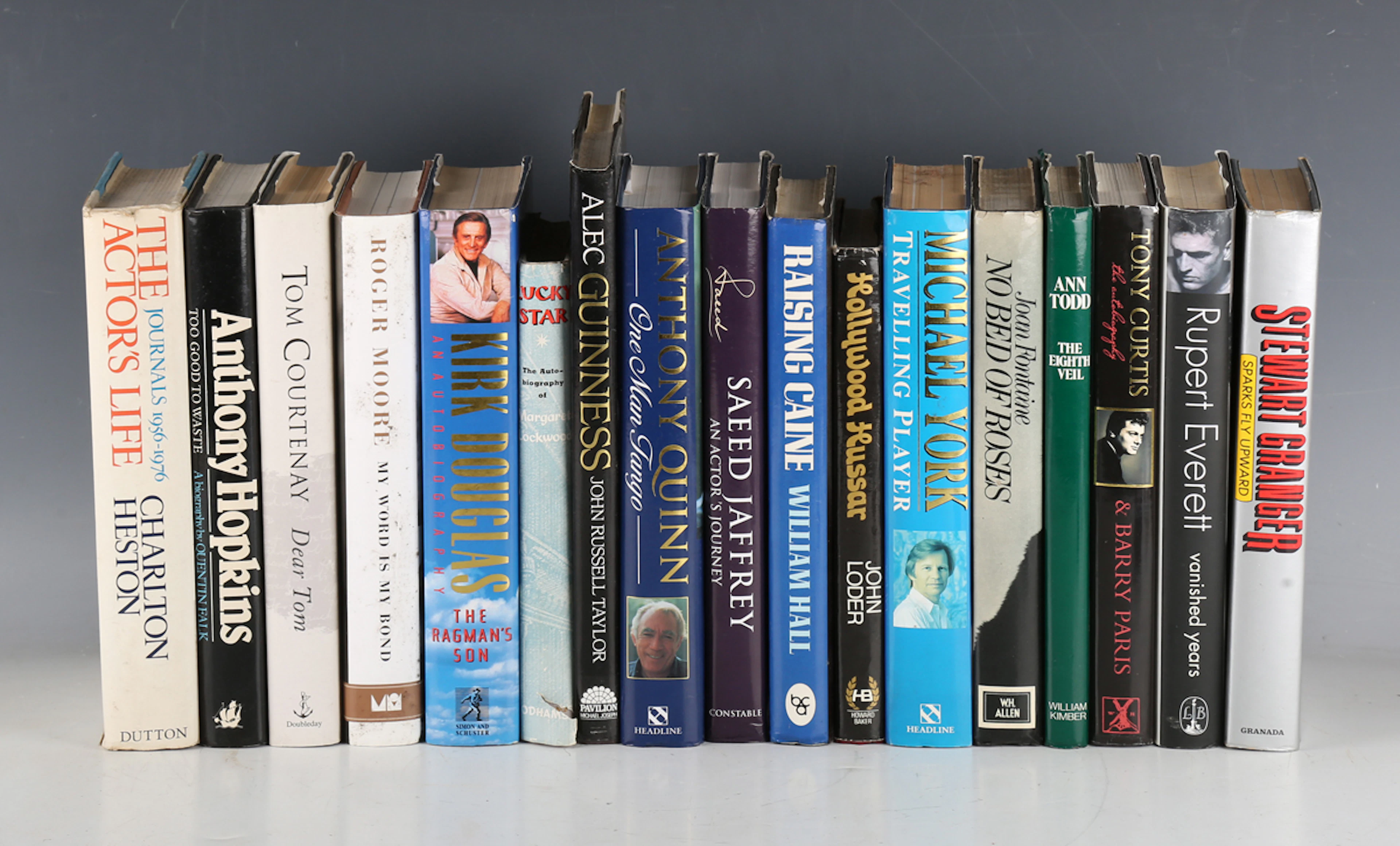 AUTOGRAPHS. A collection of seventeen signed modern first edition