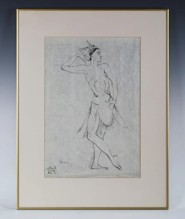 Arthur Grunenberg (German 1880-1952) - Scenes from Ballets Russes: