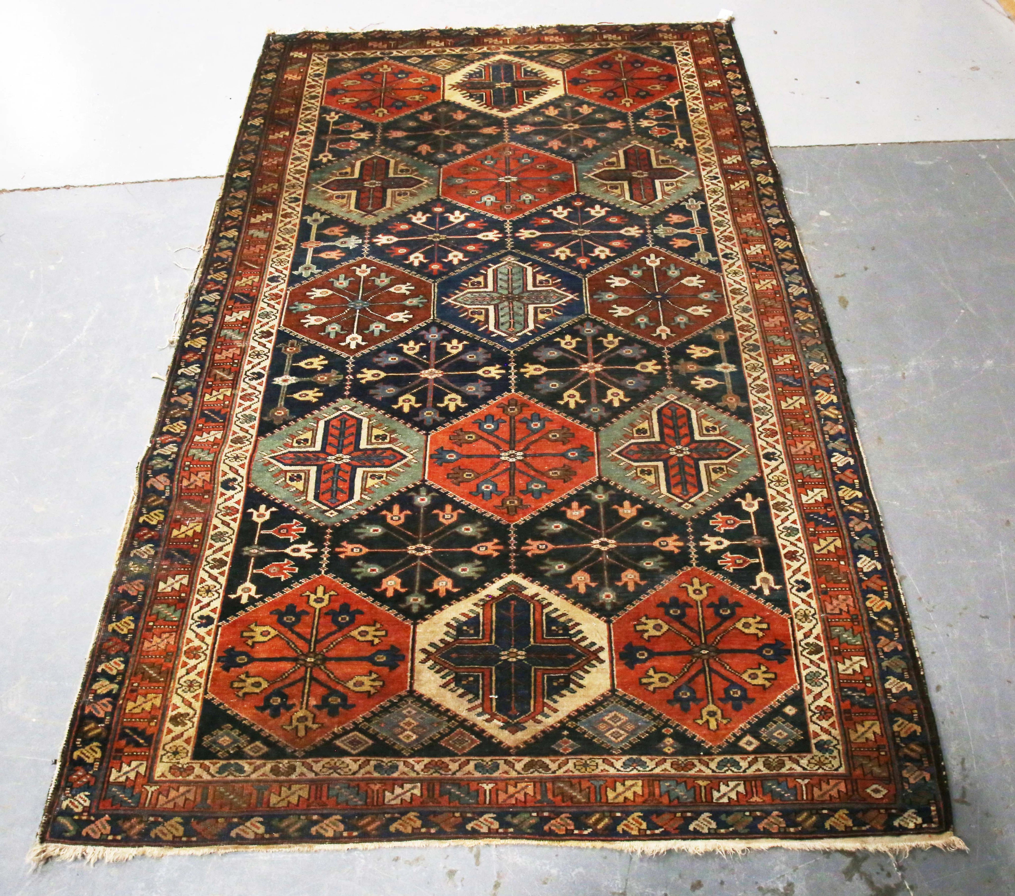 A Shirvan rug, South-east Caucasus, early 20th century, the polychrome