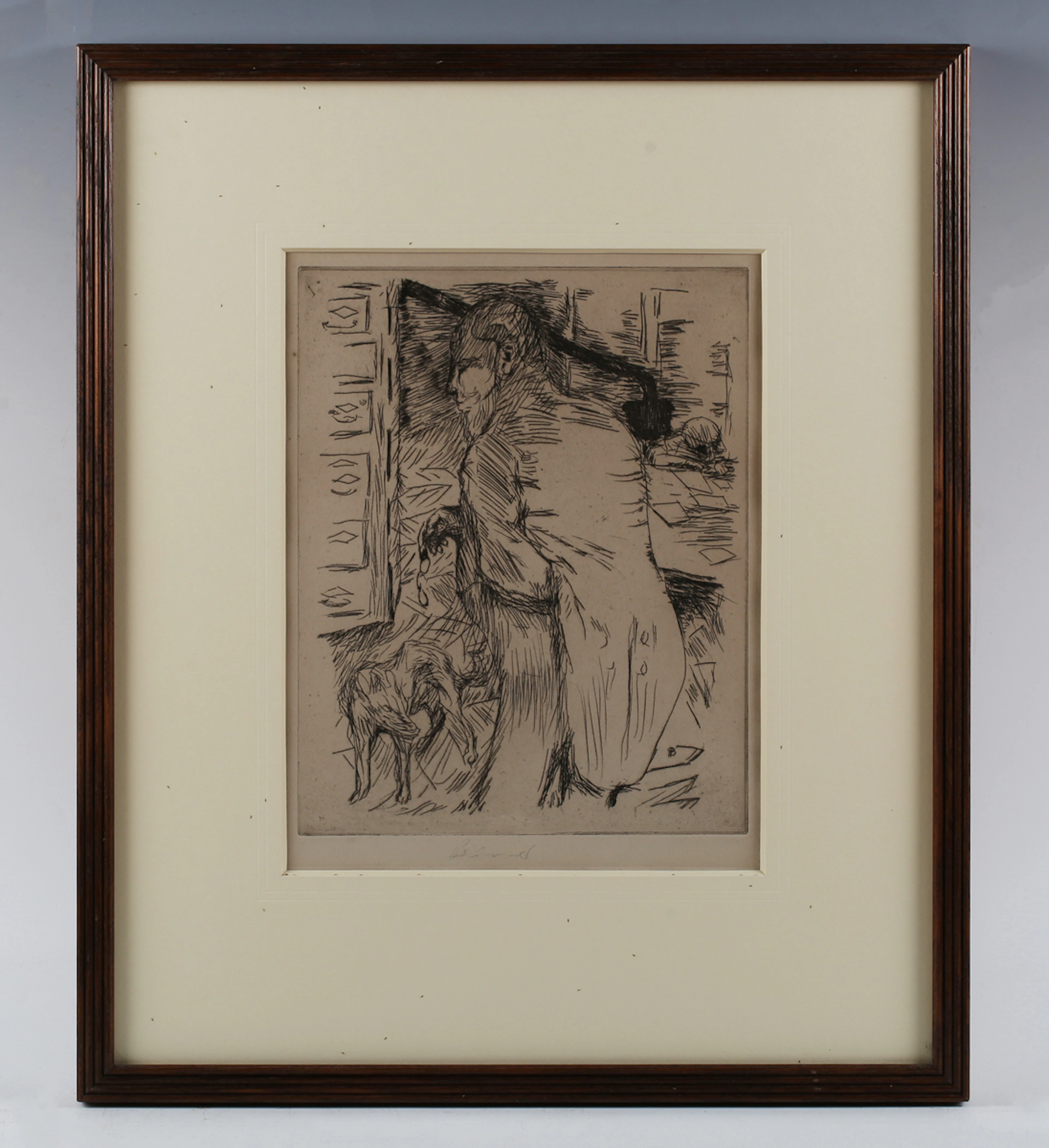 Pierre Bonnard (French 1867-1947) - ‘Dingo’, etching from the series