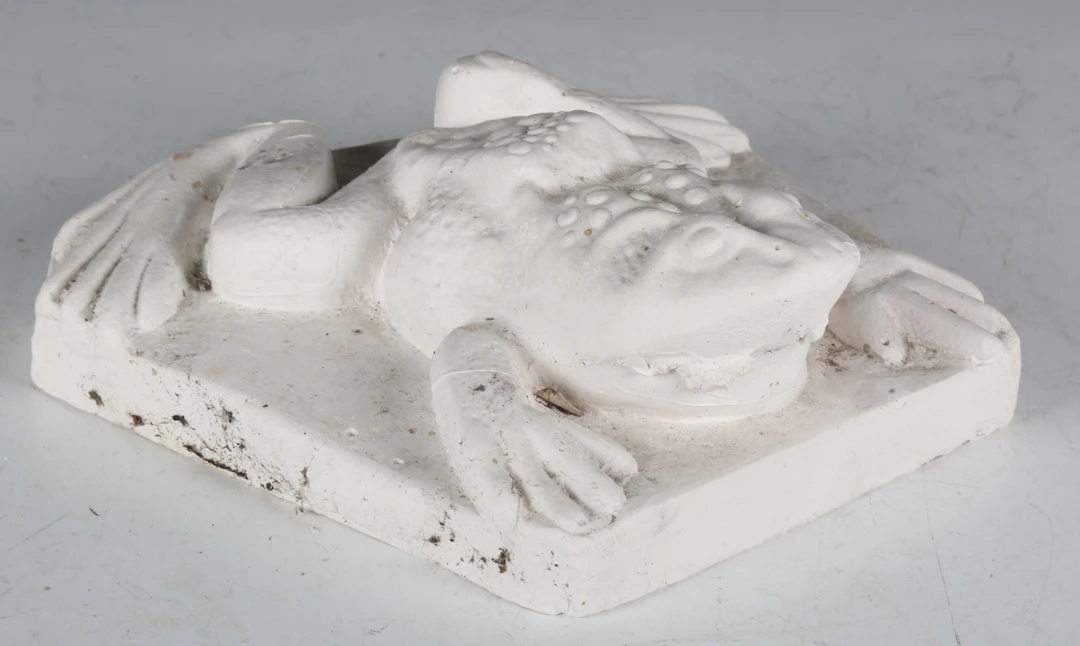 Eduardo Paolozzi (1924-2005) - a cast plaster model of a frog with