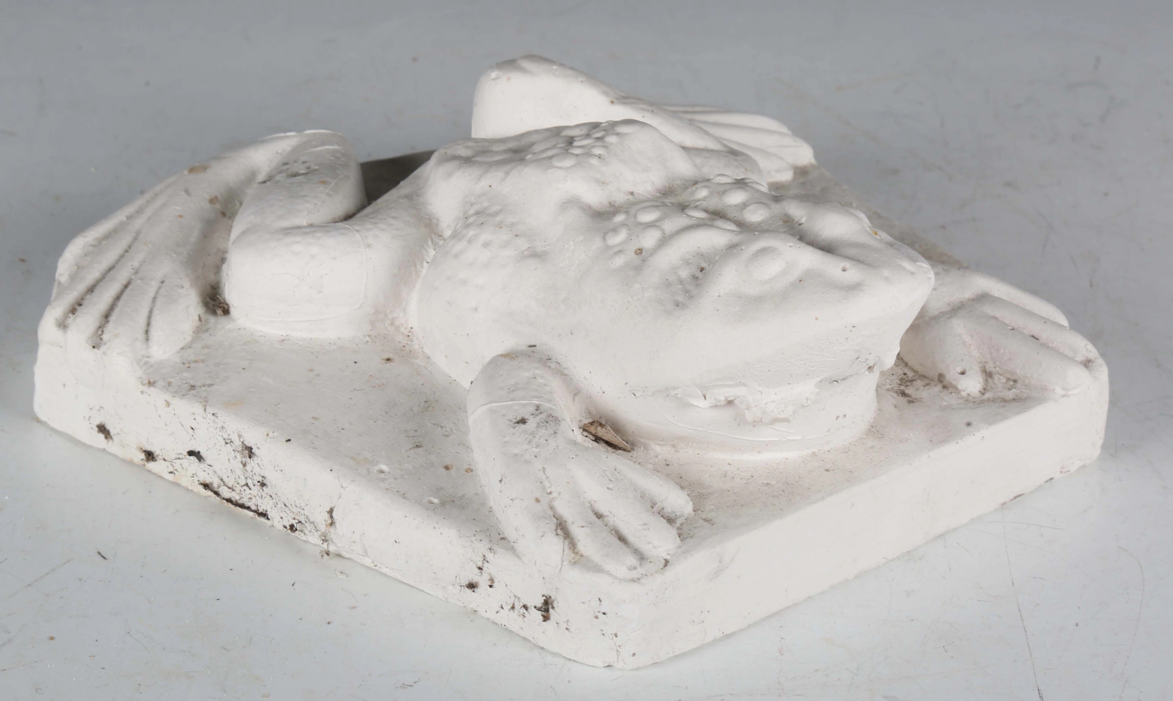 Eduardo Paolozzi (1924-2005) - a cast plaster model of a frog with