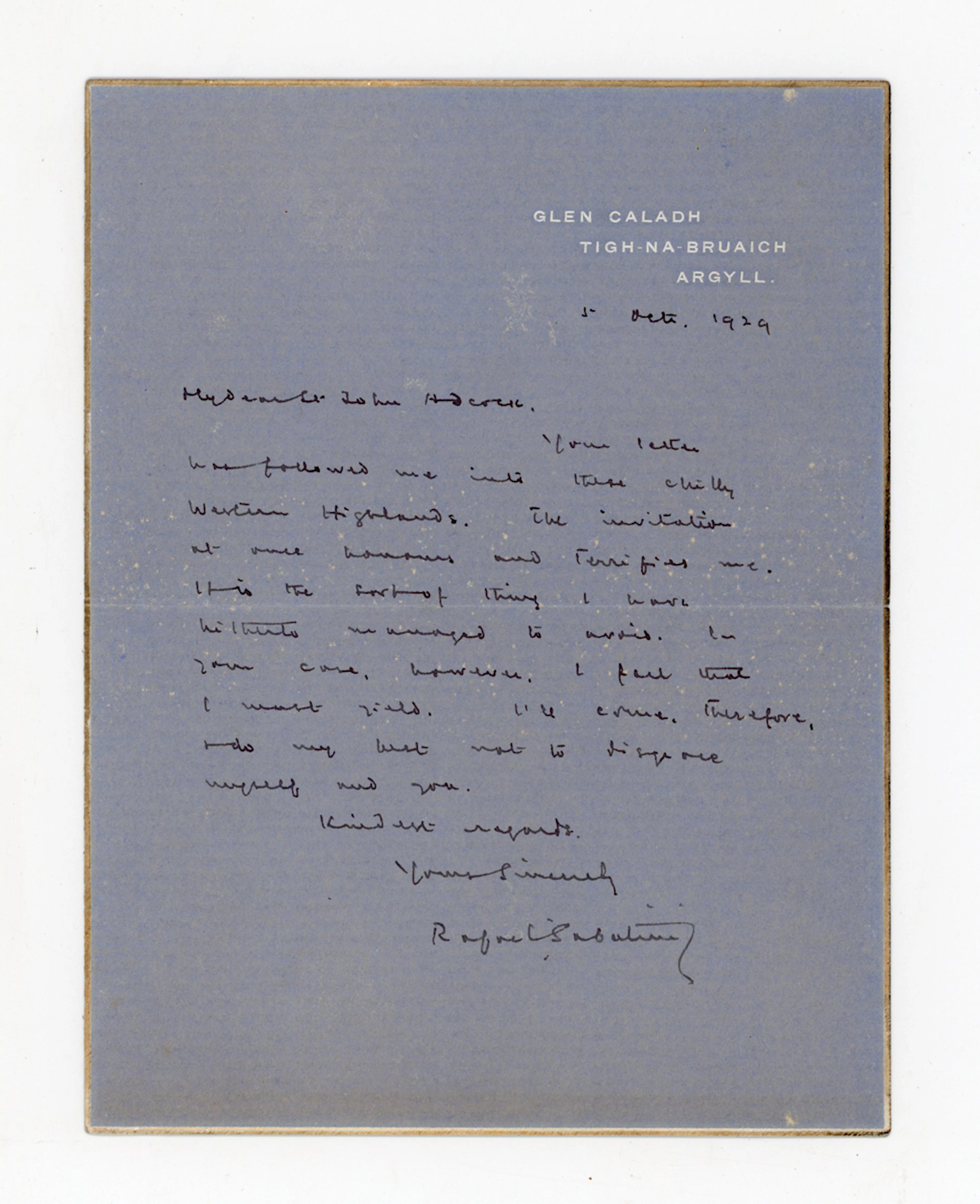 AUTOGRAPHS. A collection of approximately 48 autograph and typed letters