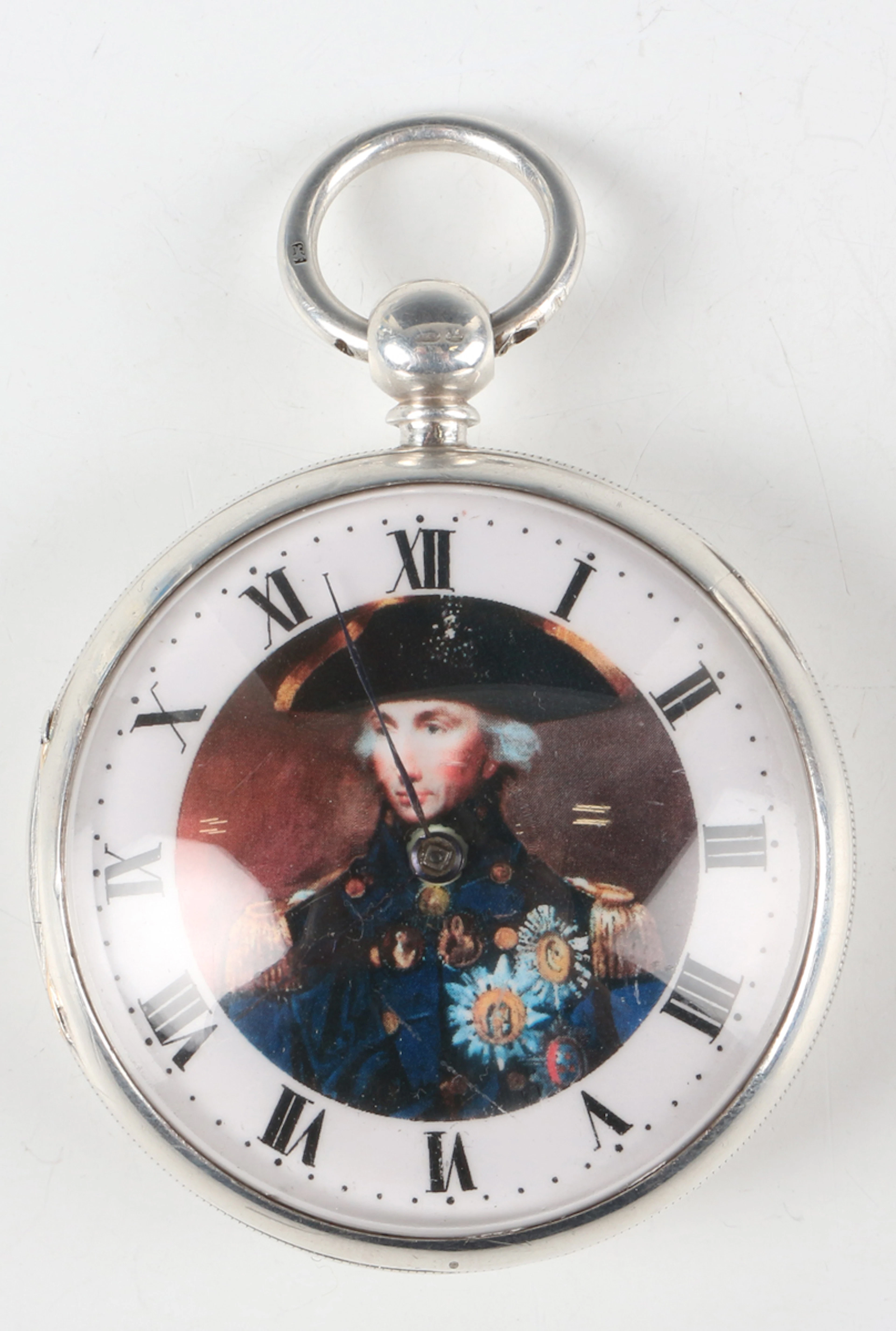 A Victorian silver cased keywind open-faced gentleman's pocket watch