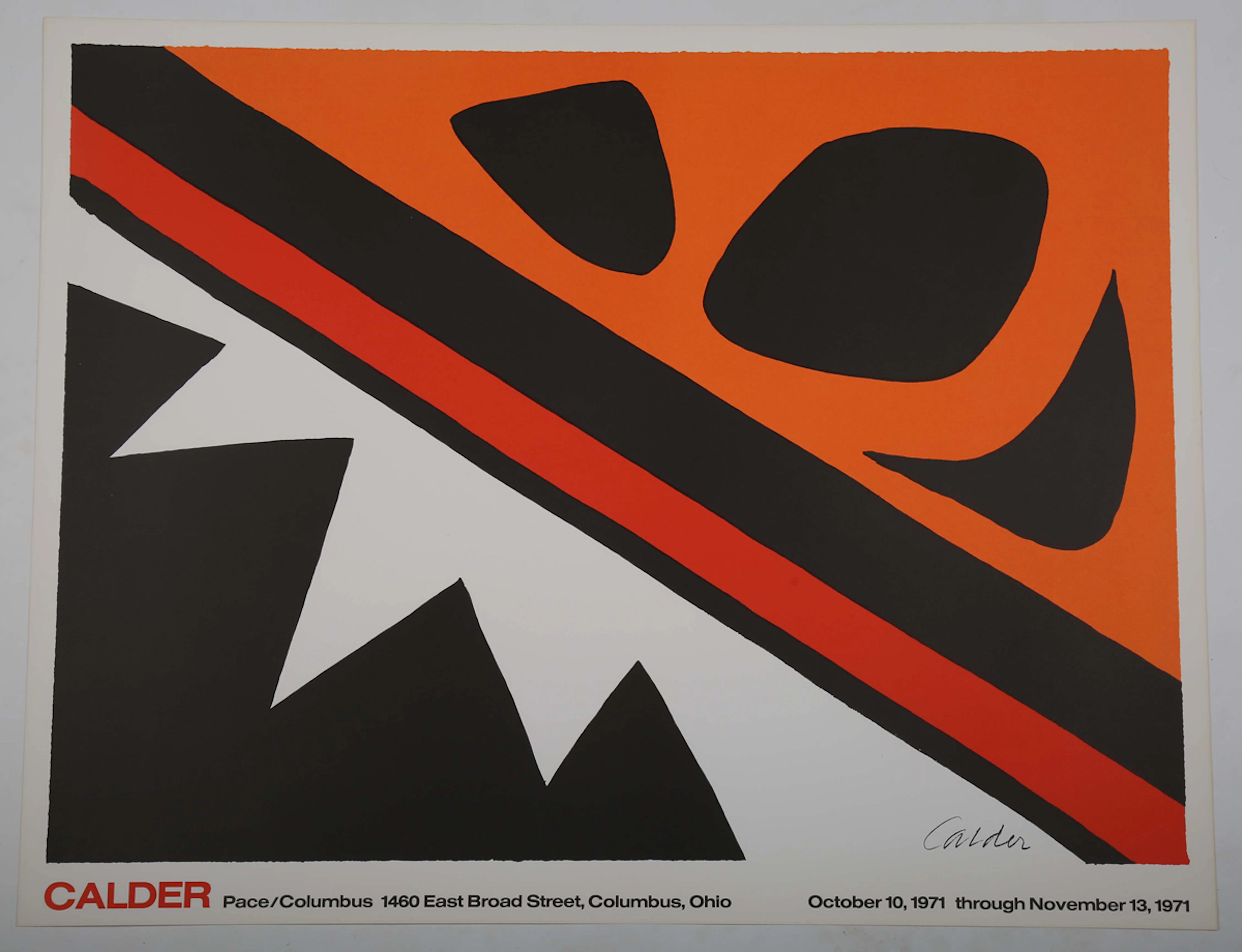 Alexander Calder (American 1898-1976) - Pace/Columbus exhibition poster