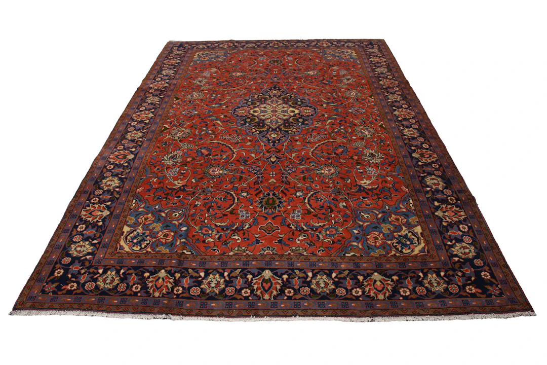 A Mahal carpet, North-west Persia, late 20th century, the terracotta