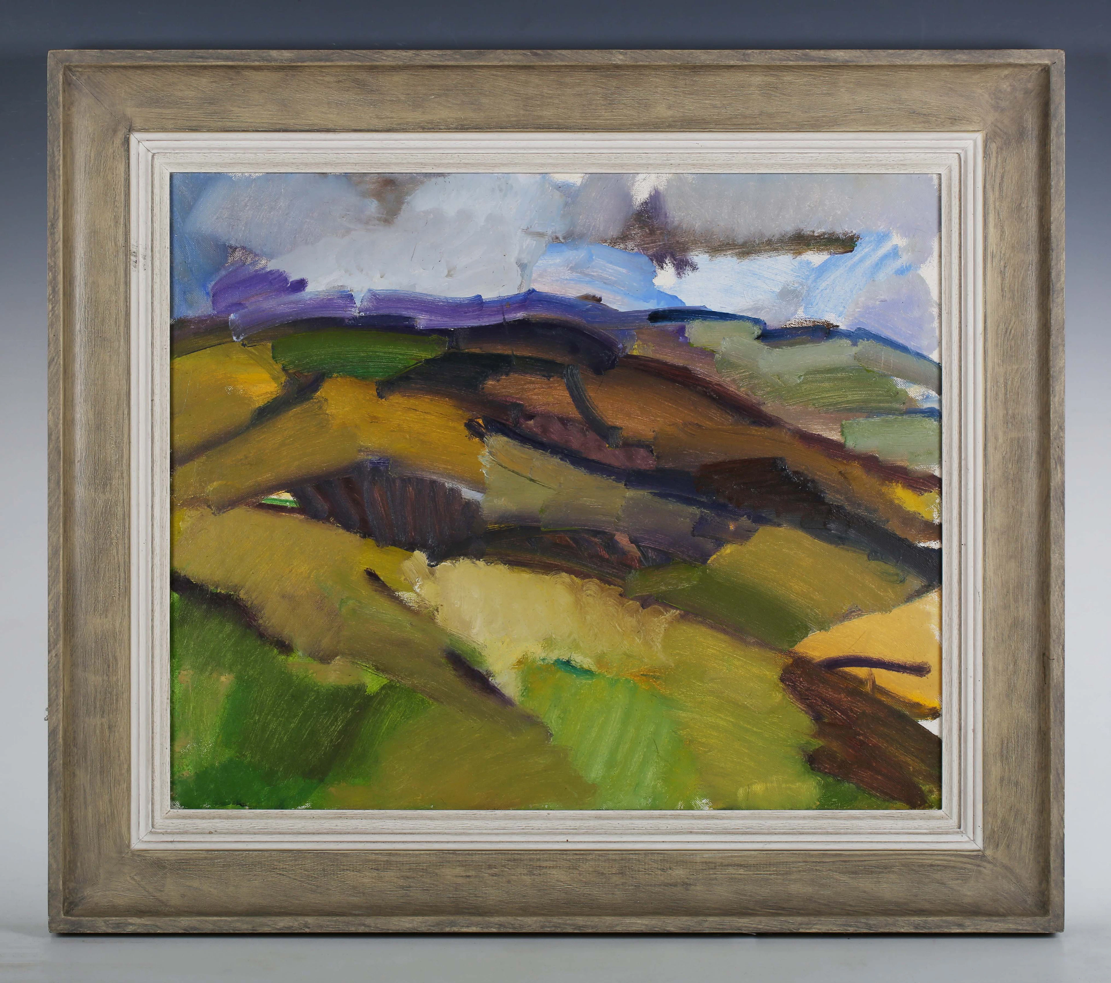 Julian Le Bas (British b.1958) - Landscape, oil on canvas, signed