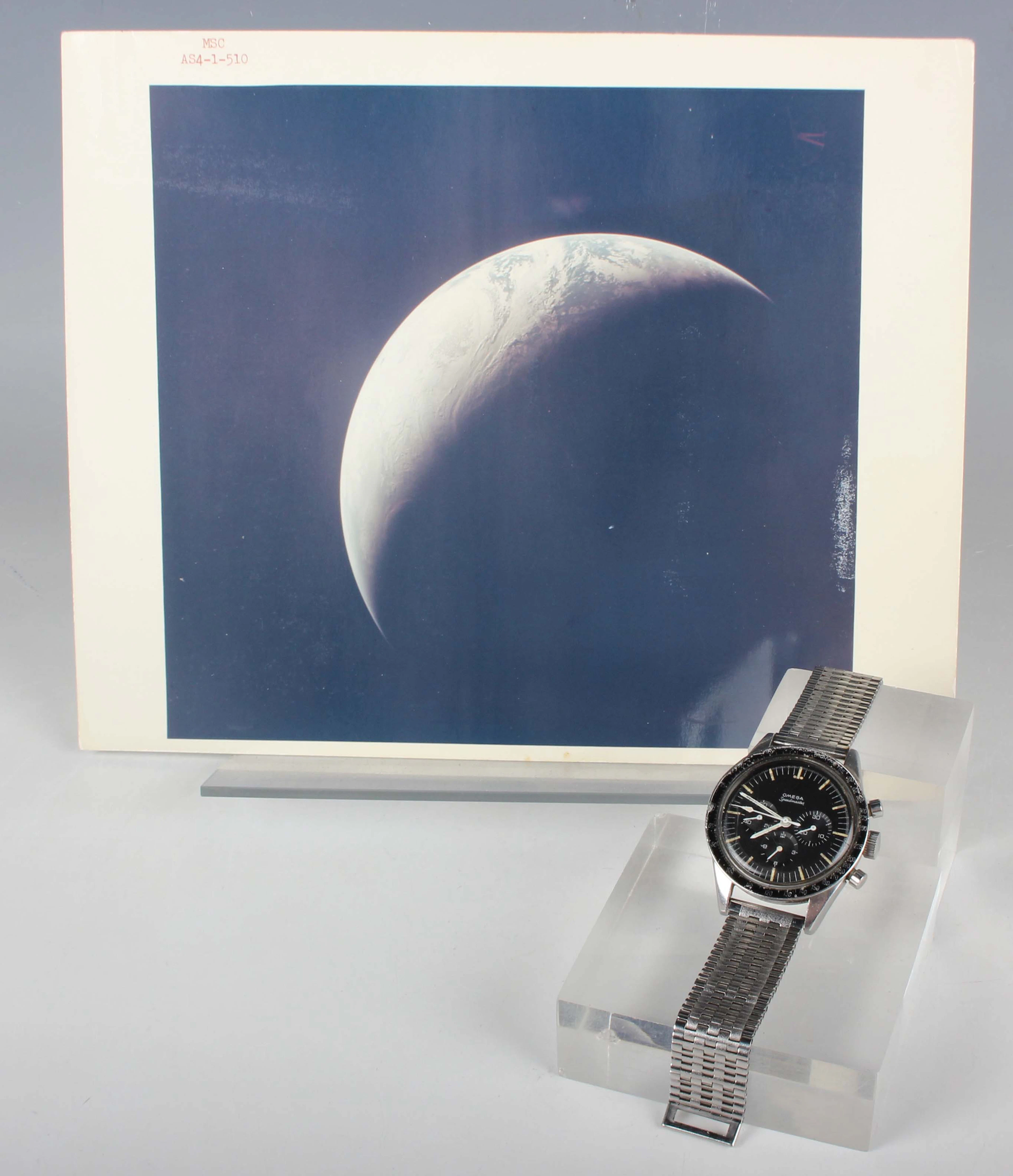 An Omega Speedmaster Pre-Moon stainless steel cased gentleman's chronograph