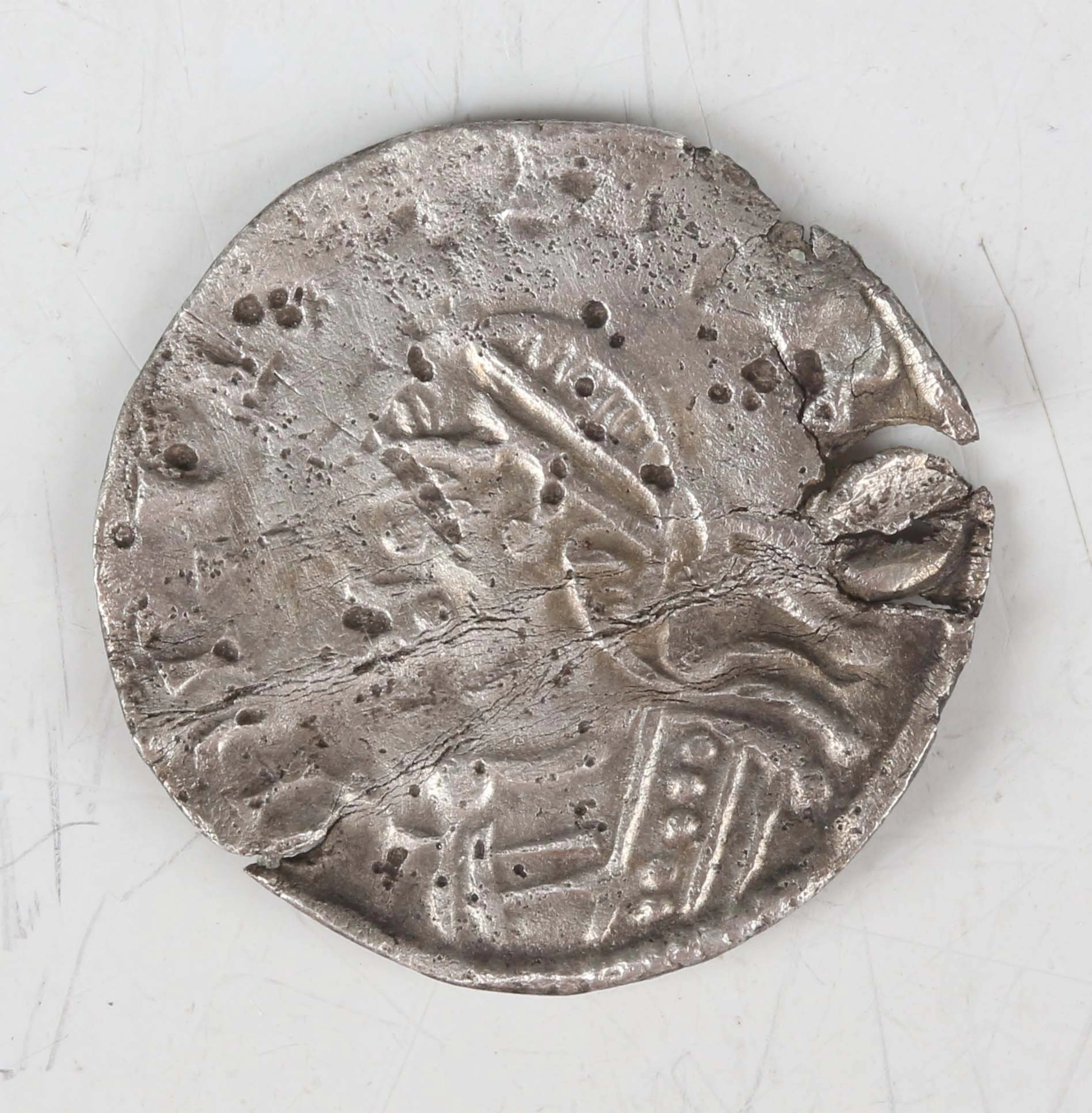 A Harold I hammered silver penny 1035-1040, jewel cross type, moneyer