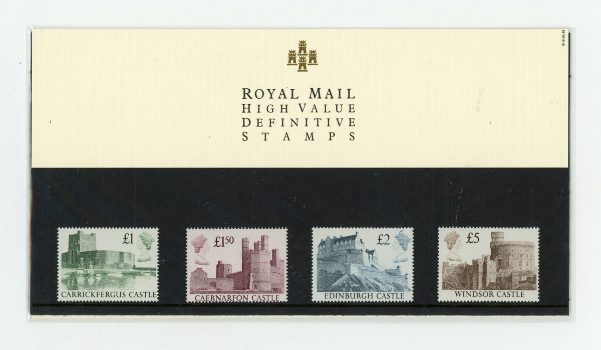 World stamps in five albums from Great Britain 1840 1d black (no margins)