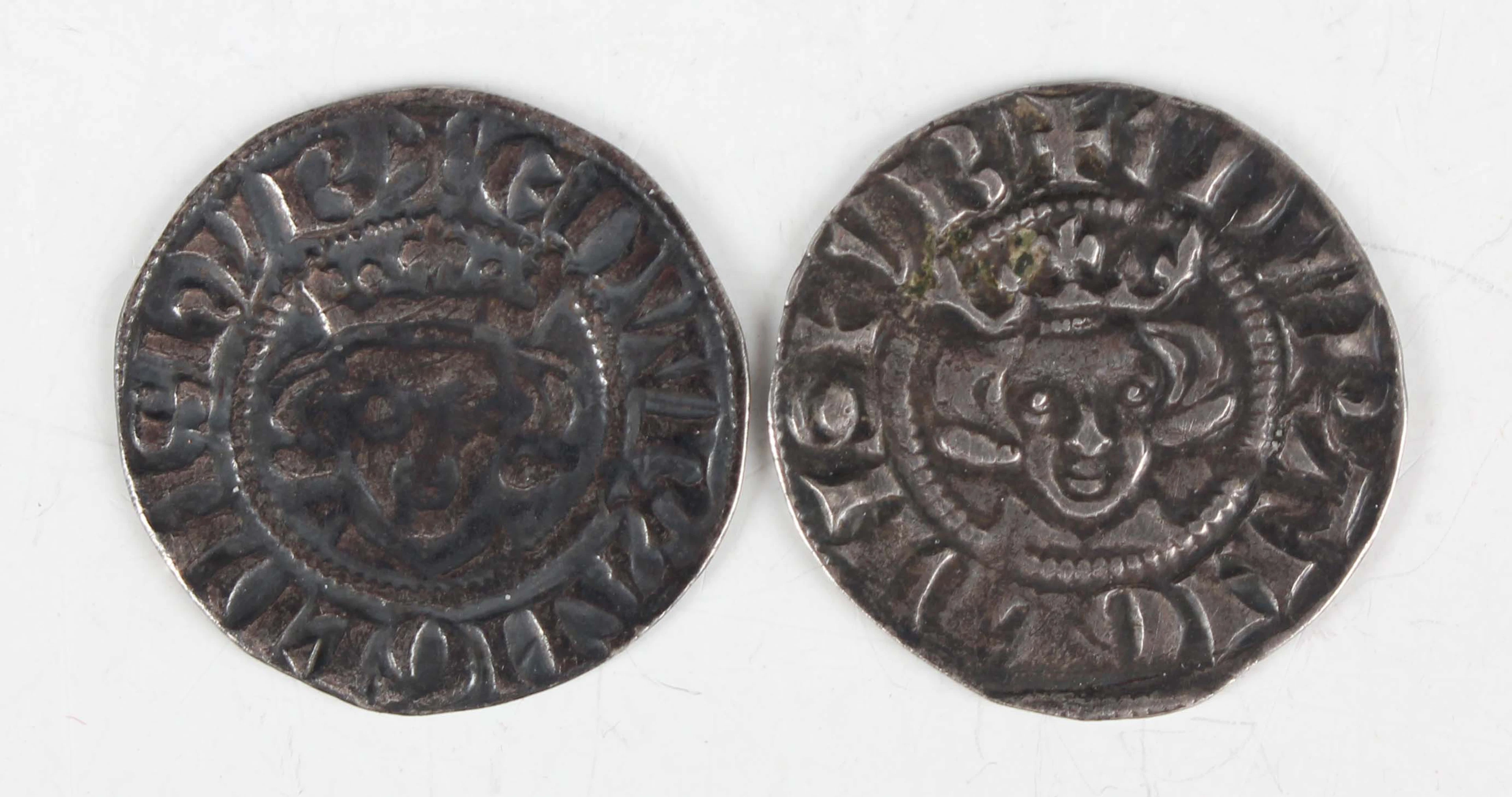 An Edward I hammered silver penny 1272-1307, London Mint, Class 1d