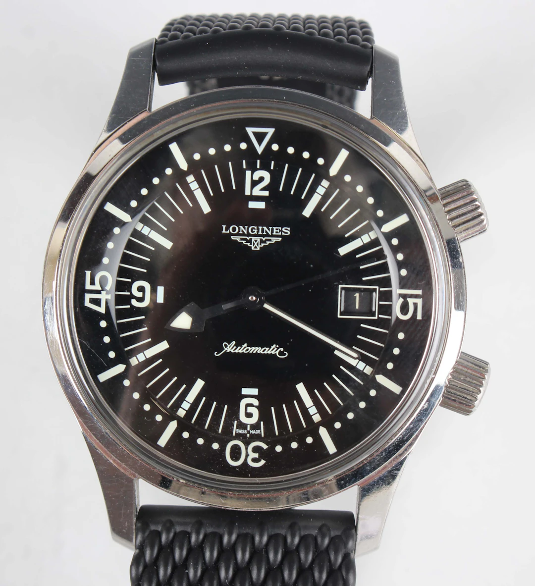 A Longines Automatic Legend Diver stainless steel circular cased gentleman's