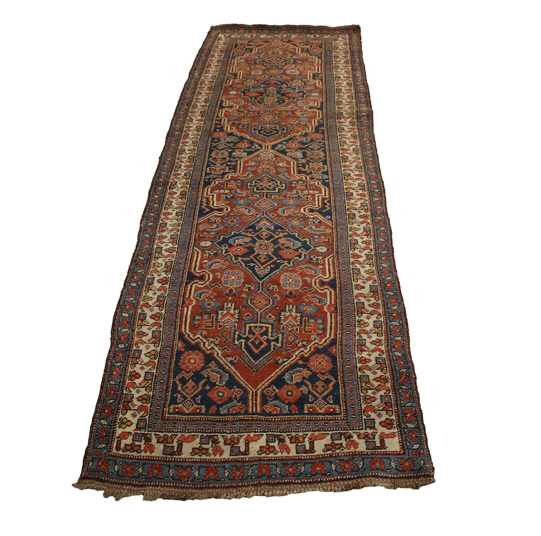 A Bidjar runner, North-west Persia, early 20th century, the terracotta