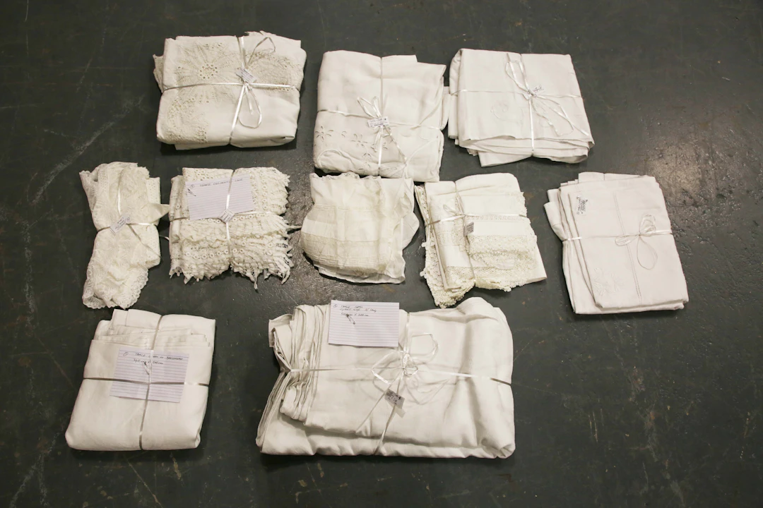 A quantity of mainly early 20th century whitework, including linen
