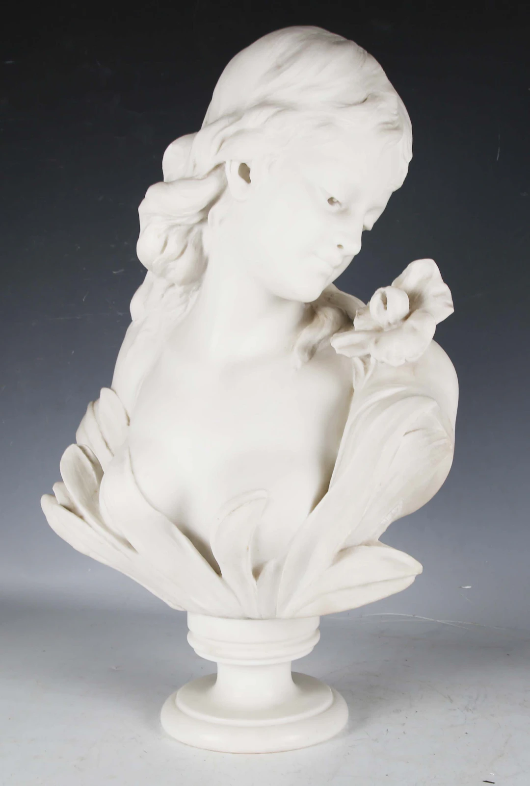 Antonio Piazza - an early 20th century Italian carved Carrara marble