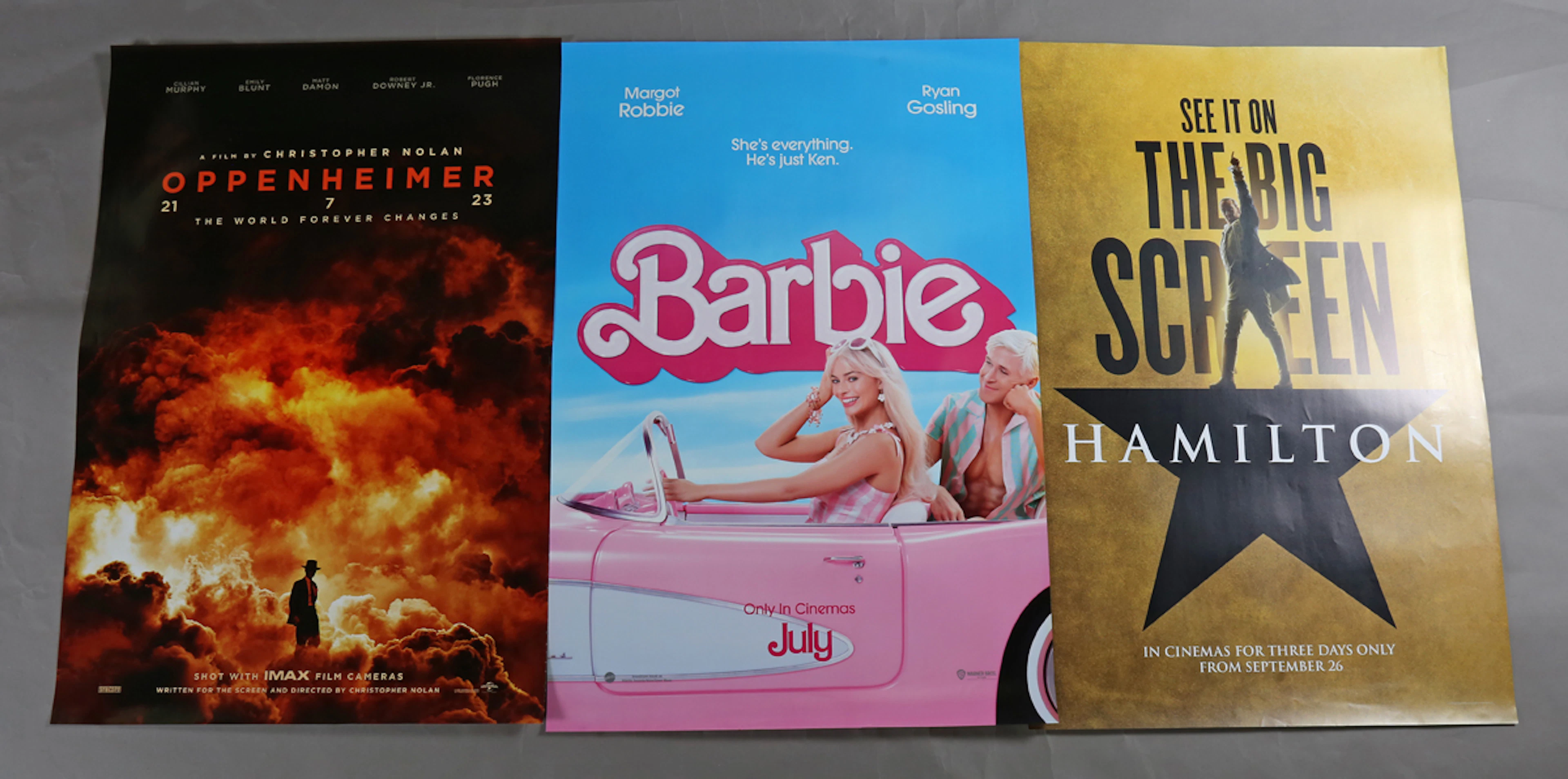 A group of 40 modern U.S. one-sheet cinema posters, comprising 'Barbie'