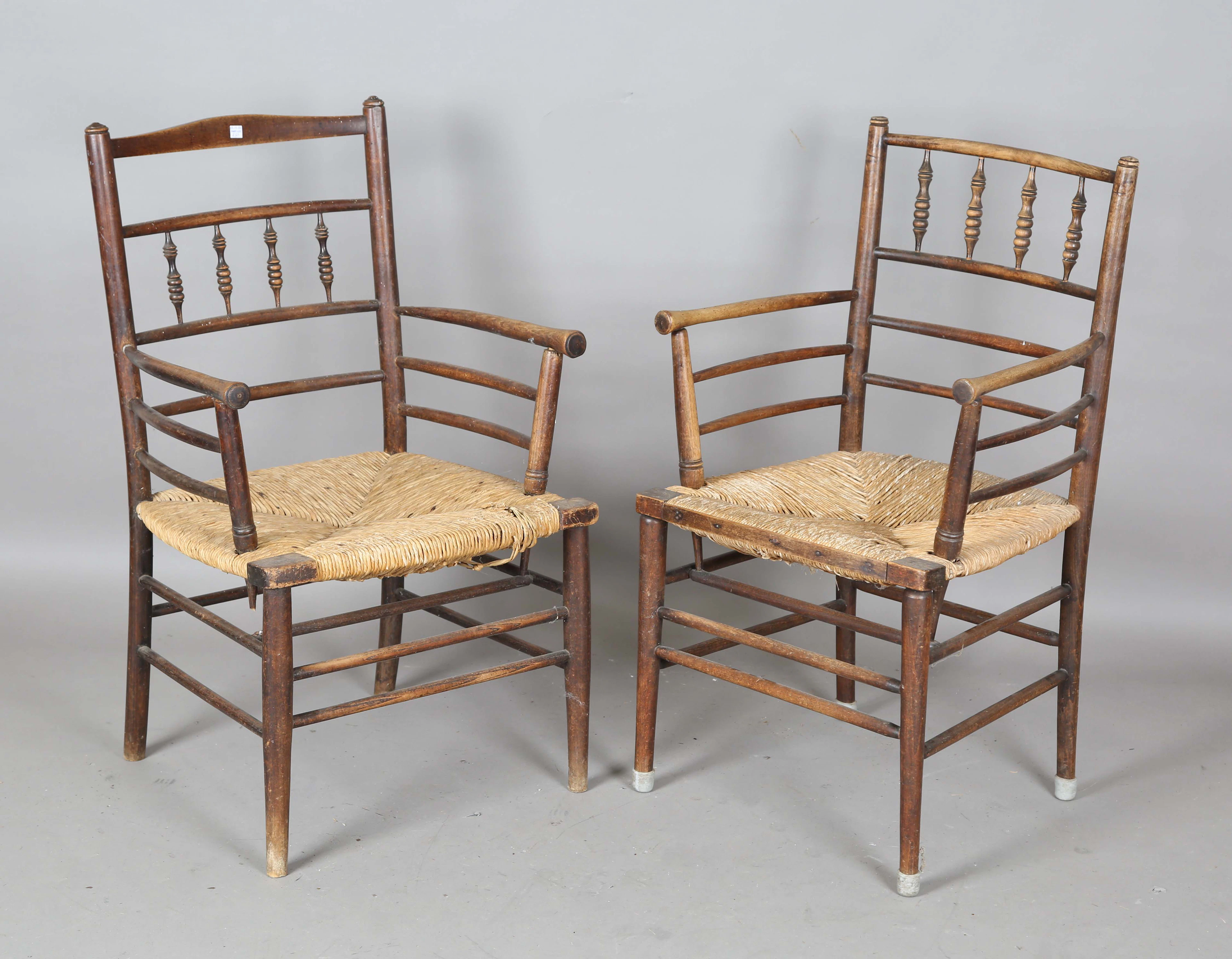 A late Victorian 'Sussex' armchair by Morris & Co, the design attributed