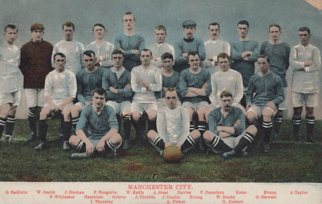 A group of 17 printed postcards of football interest, including team