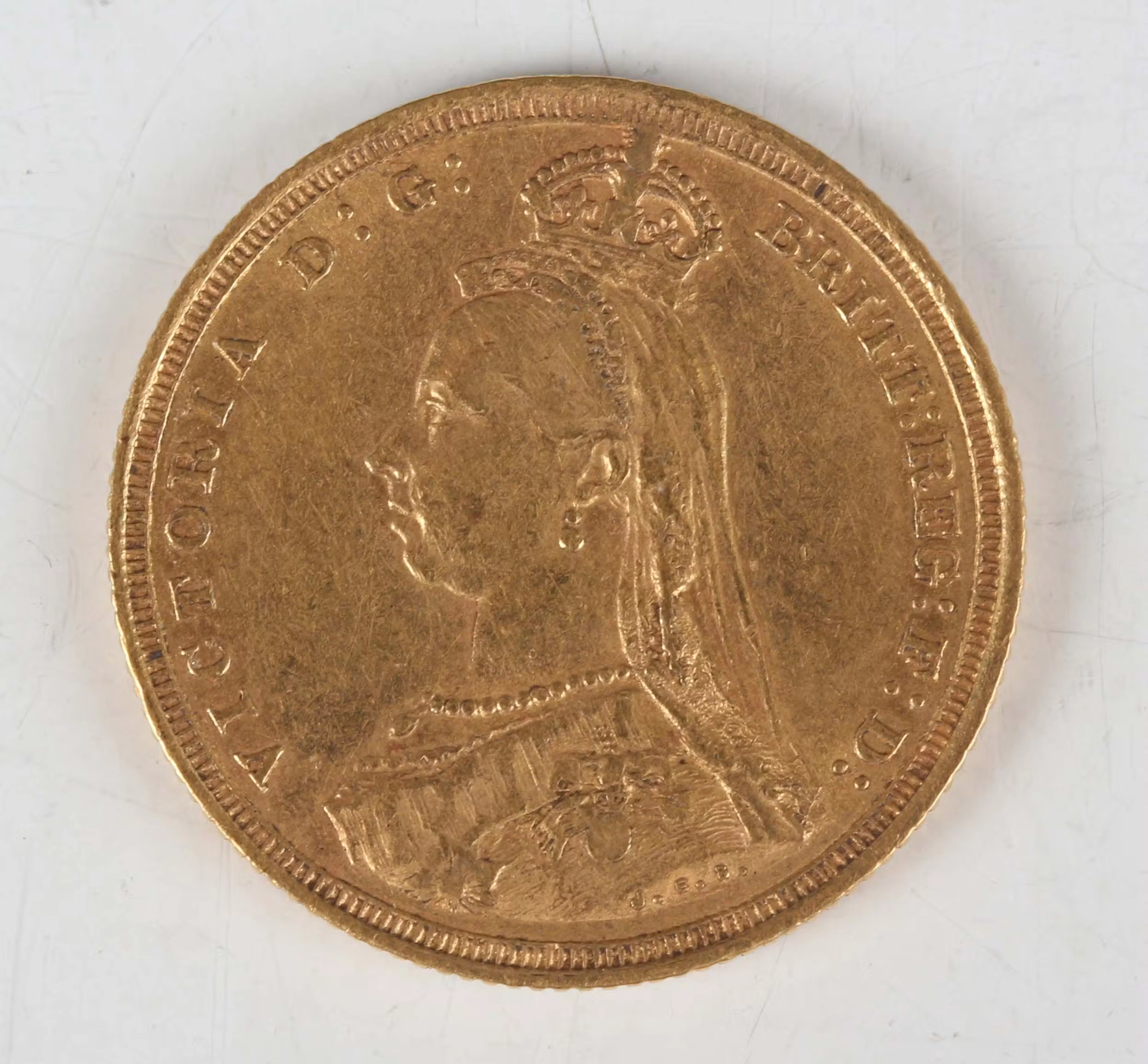 A Victoria Jubilee Head sovereign 1888, Sydney Mint. Note: this lot
