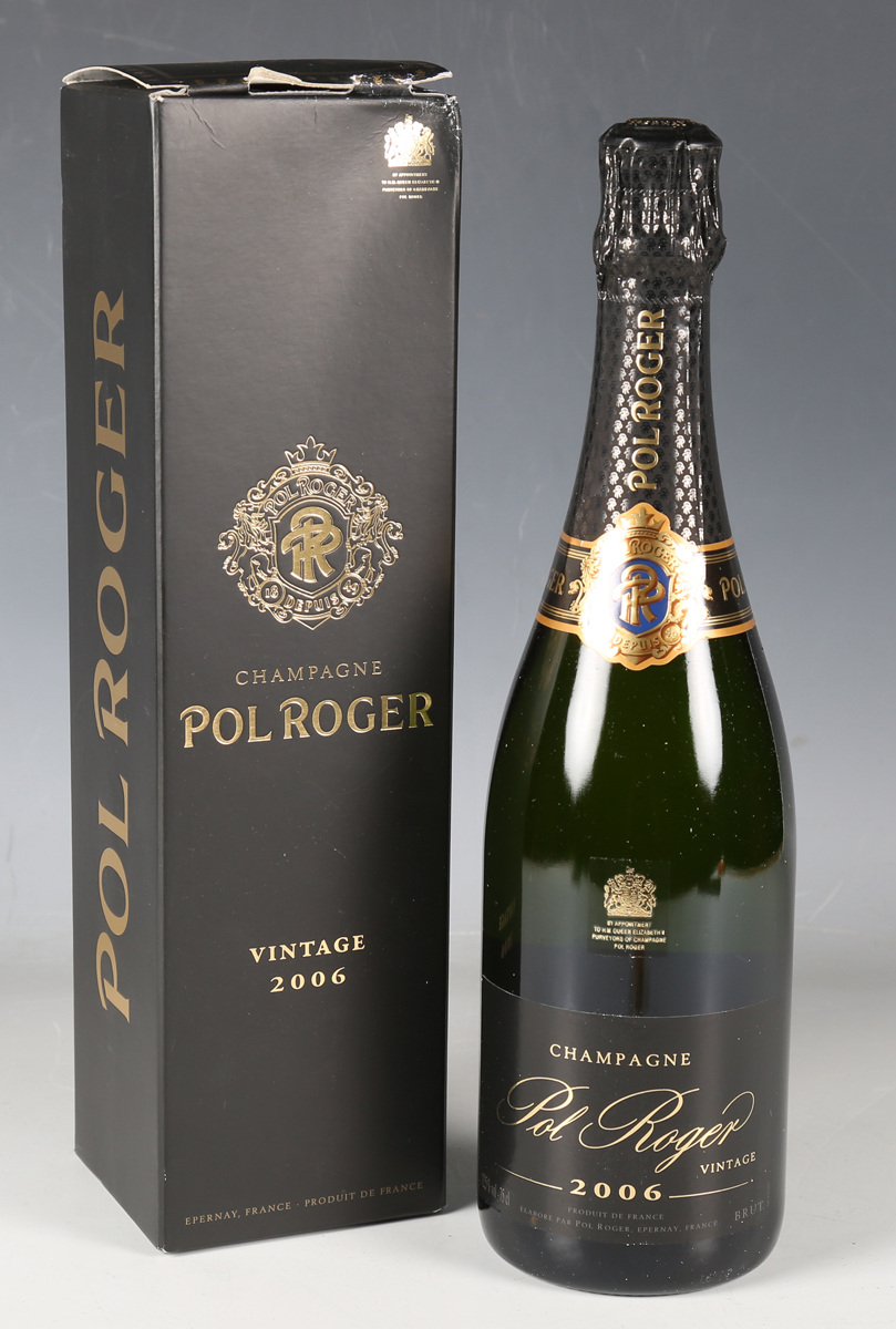 Pol Roger Vintage Champagne, 2006, boxed (1).