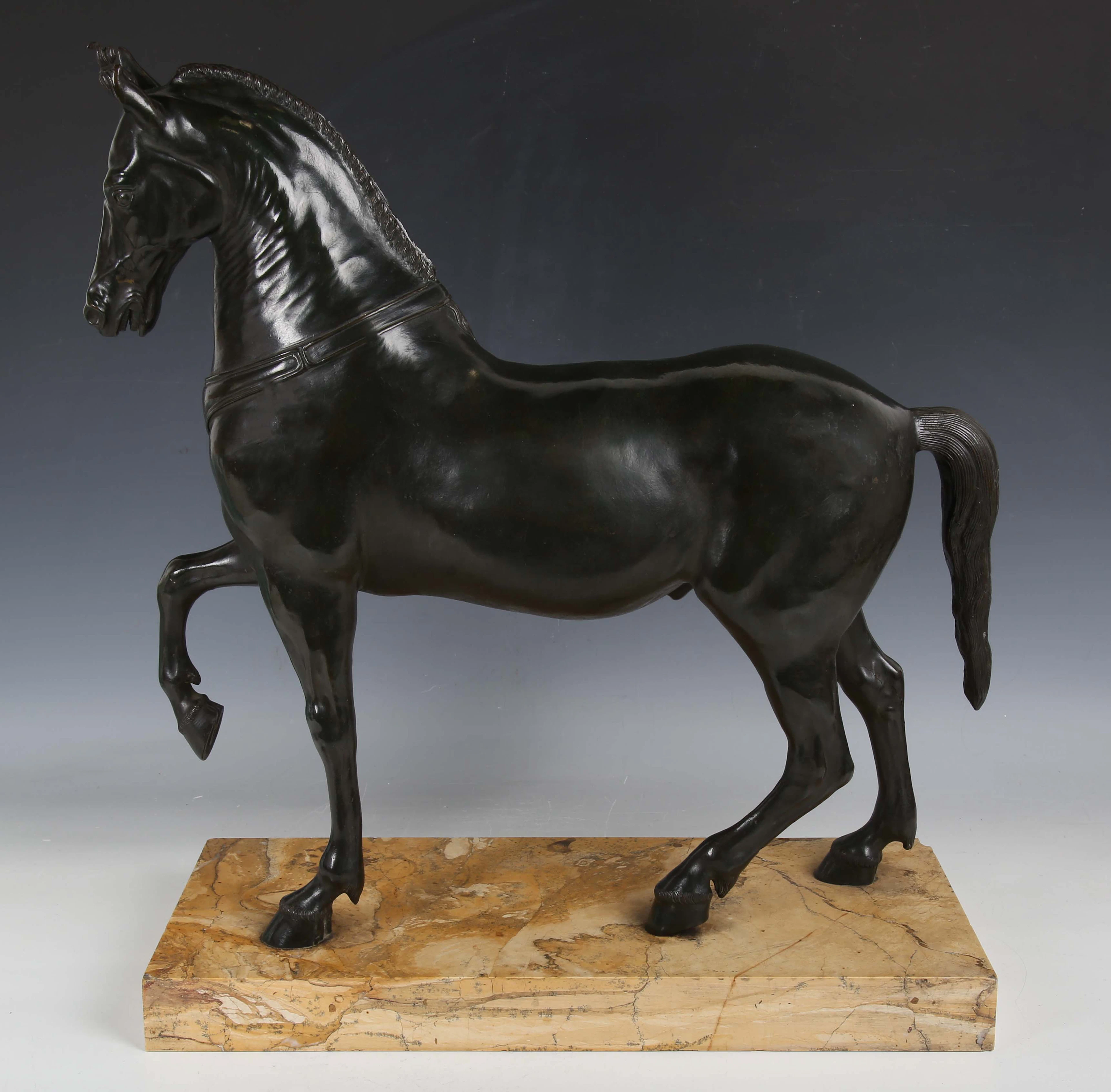 After the antique - The Mazzocchi Horse (Cavallo Mazzocchi), a late