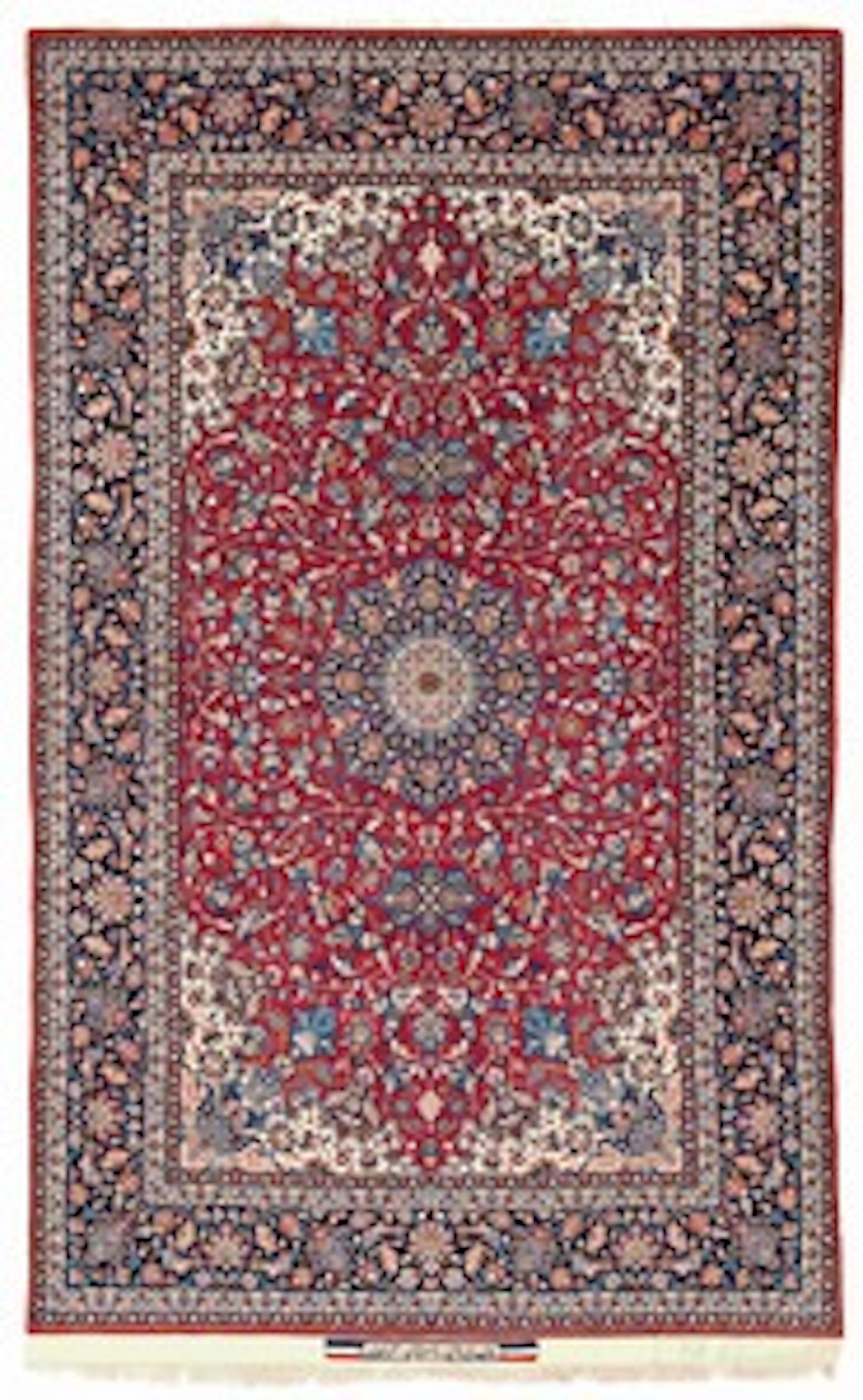 Isfahan Seirafian, probably by Haj Agha Reza Seirafian (12 x 12 knots