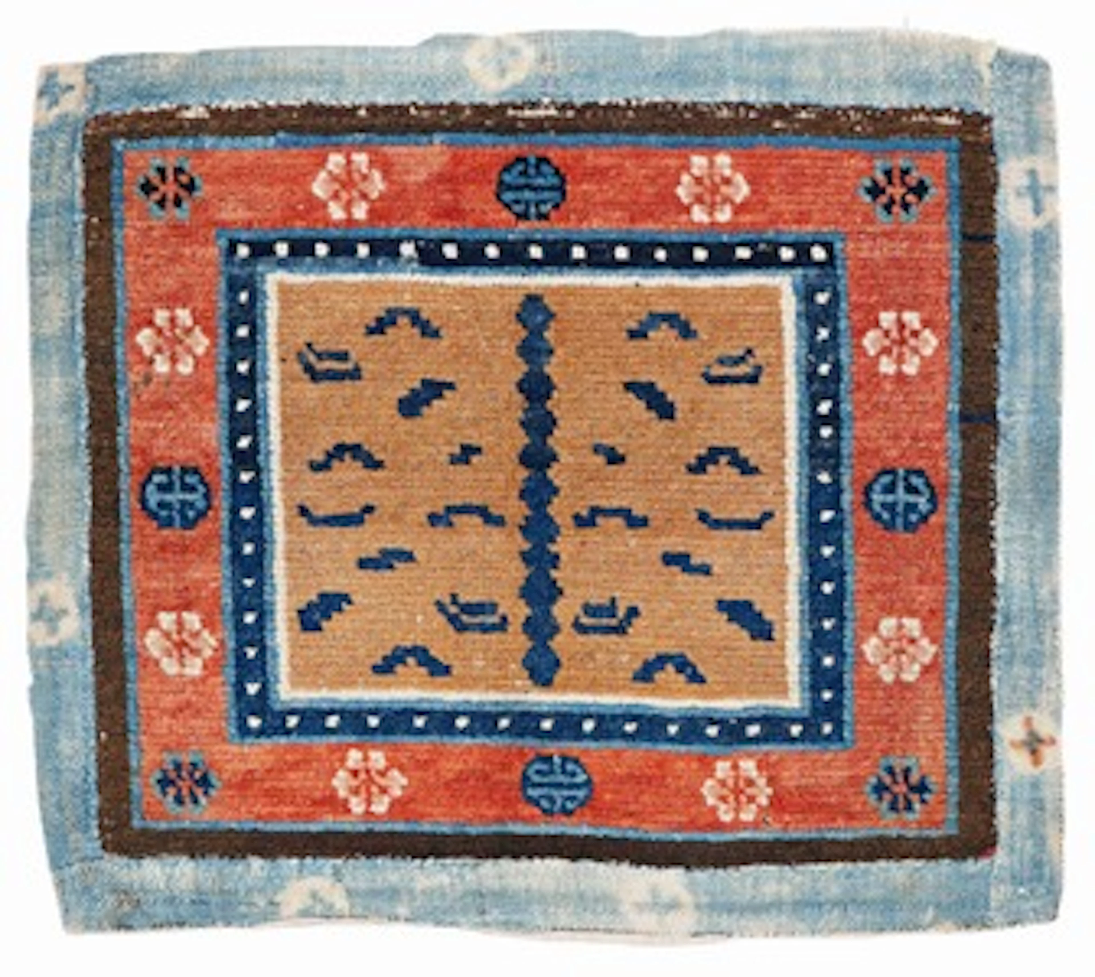 Tibet Tiger Sitting Rug