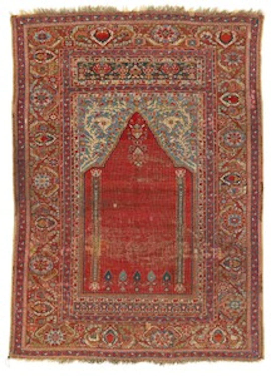 Early Ghiordes Prayer Rug