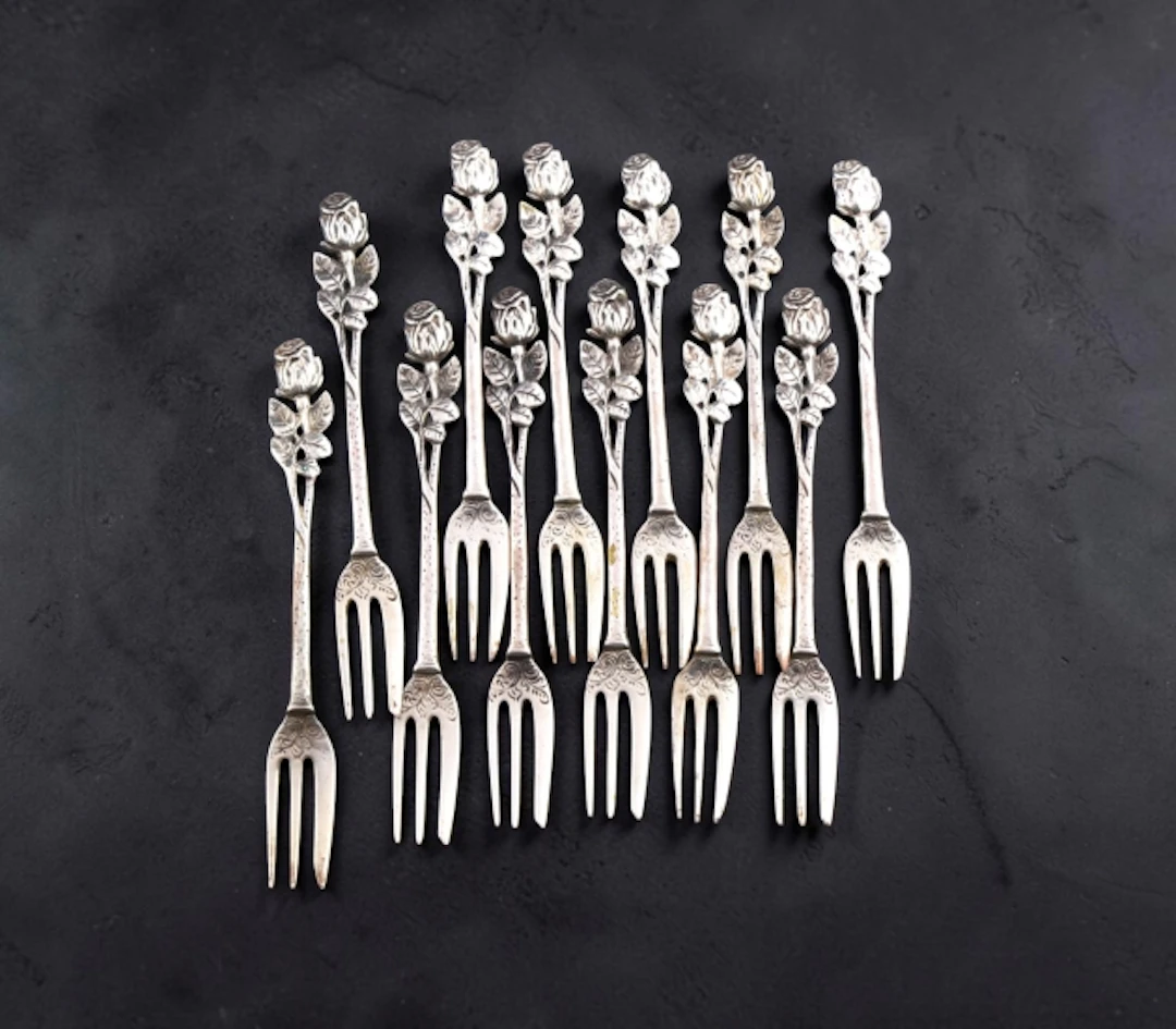 Bakelsegafflar, Silver