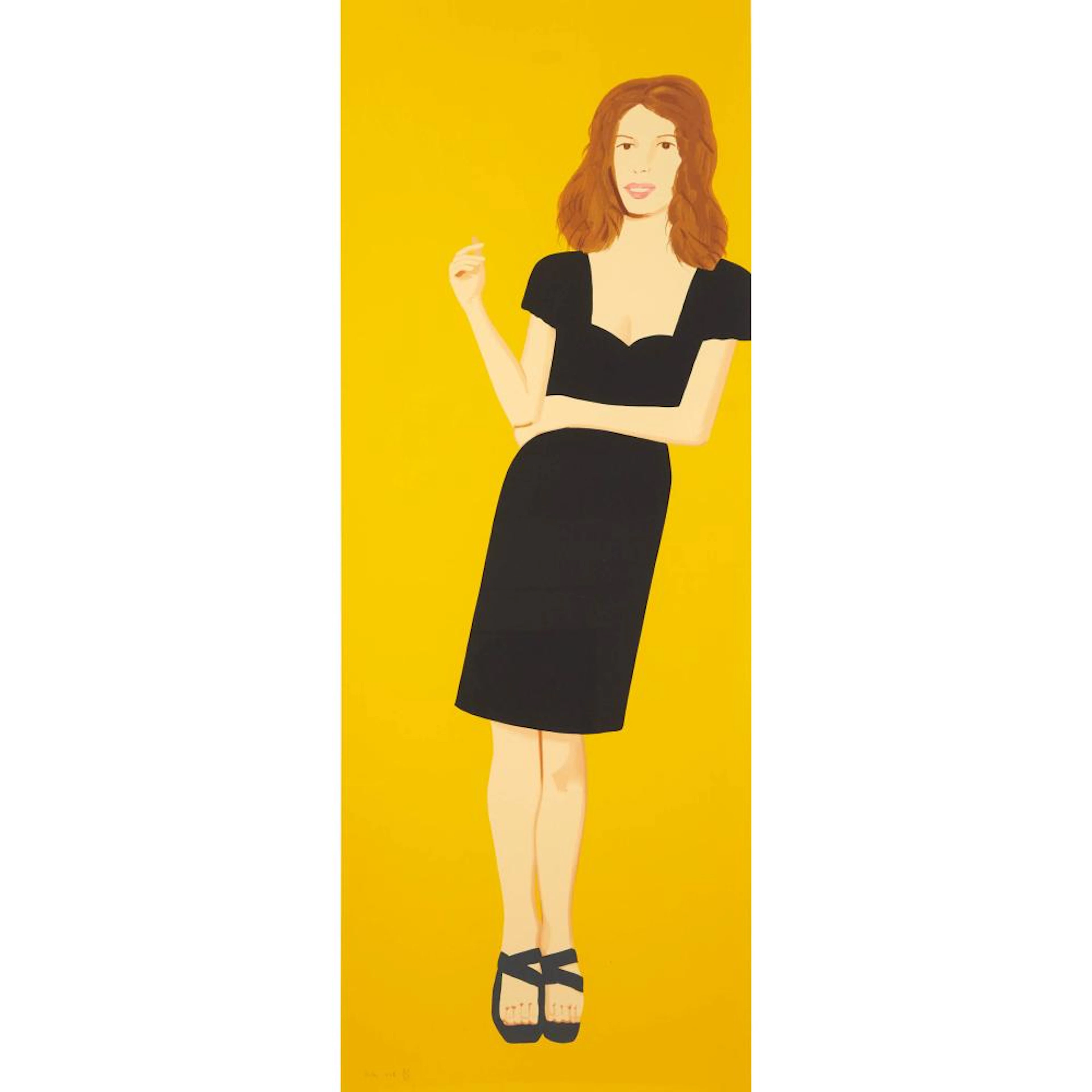 Alex Katz (b. 1927), CECILY, FROM BLACK DRESS, 2015