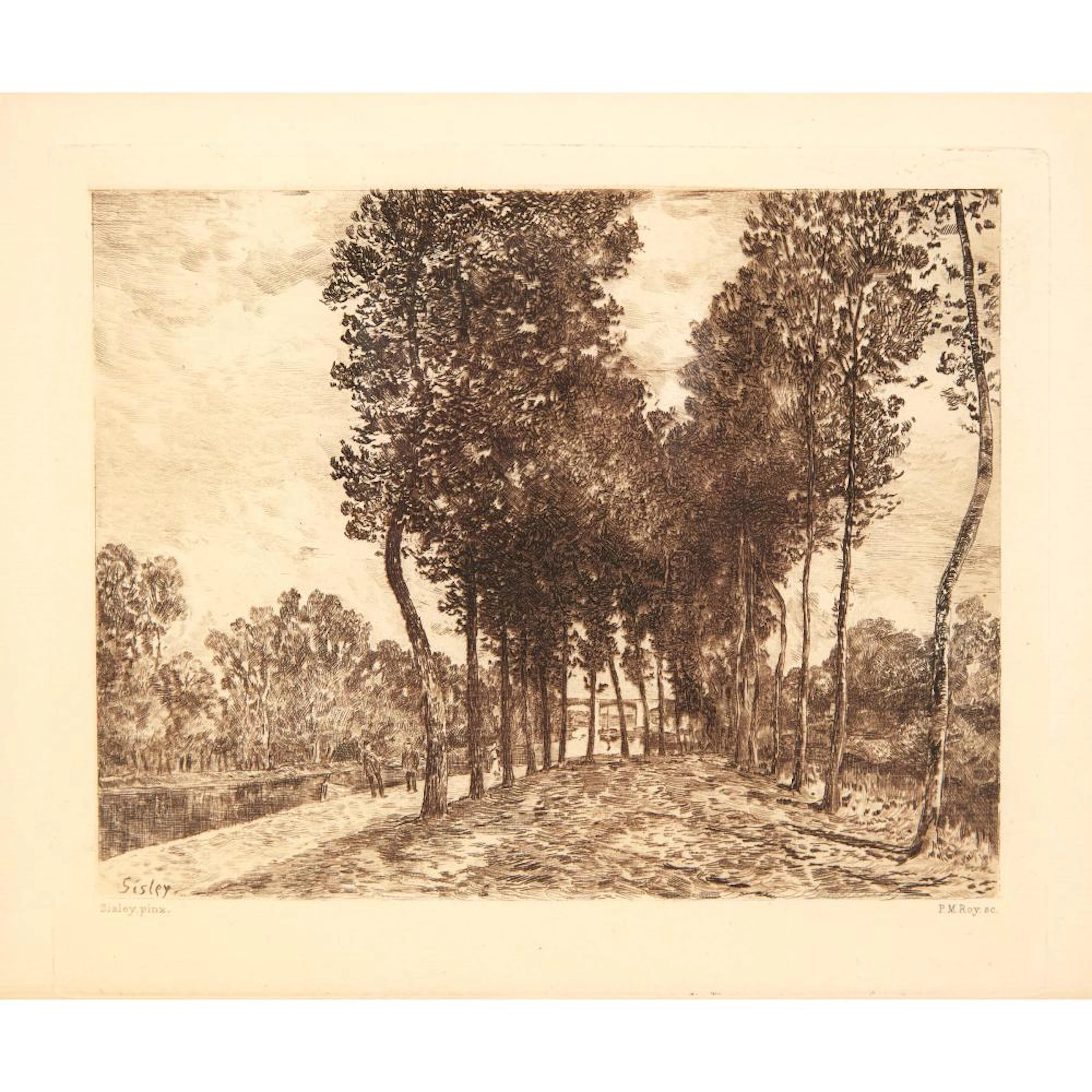After Alfred Sisley (1839-1899), BORDS DU LOING, PRÈS MORET, CA. 1906