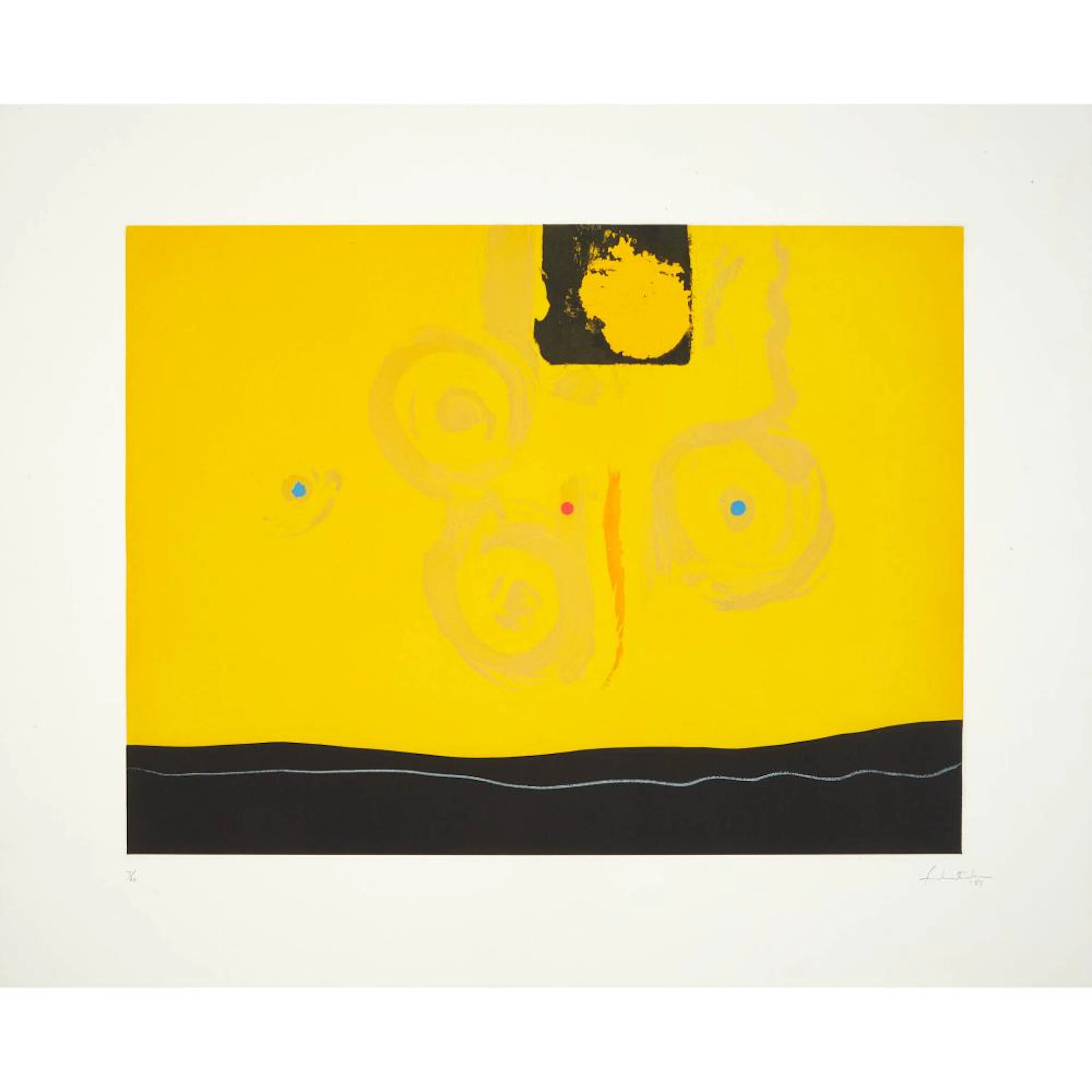 Helen Frankenthaler (1928-2011), PLAZA REAL, 1987