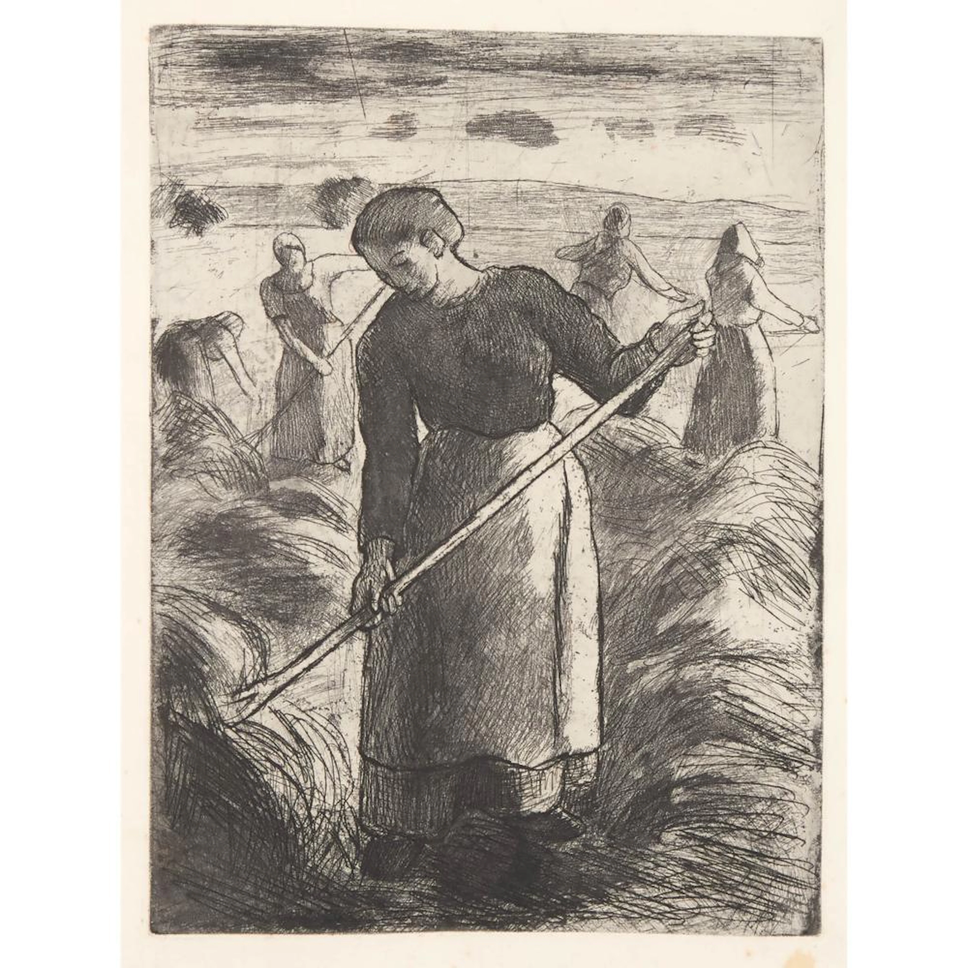 Camille Pissarro (1830-1903), FANEUSES D'ÉRAGNY, 1897
