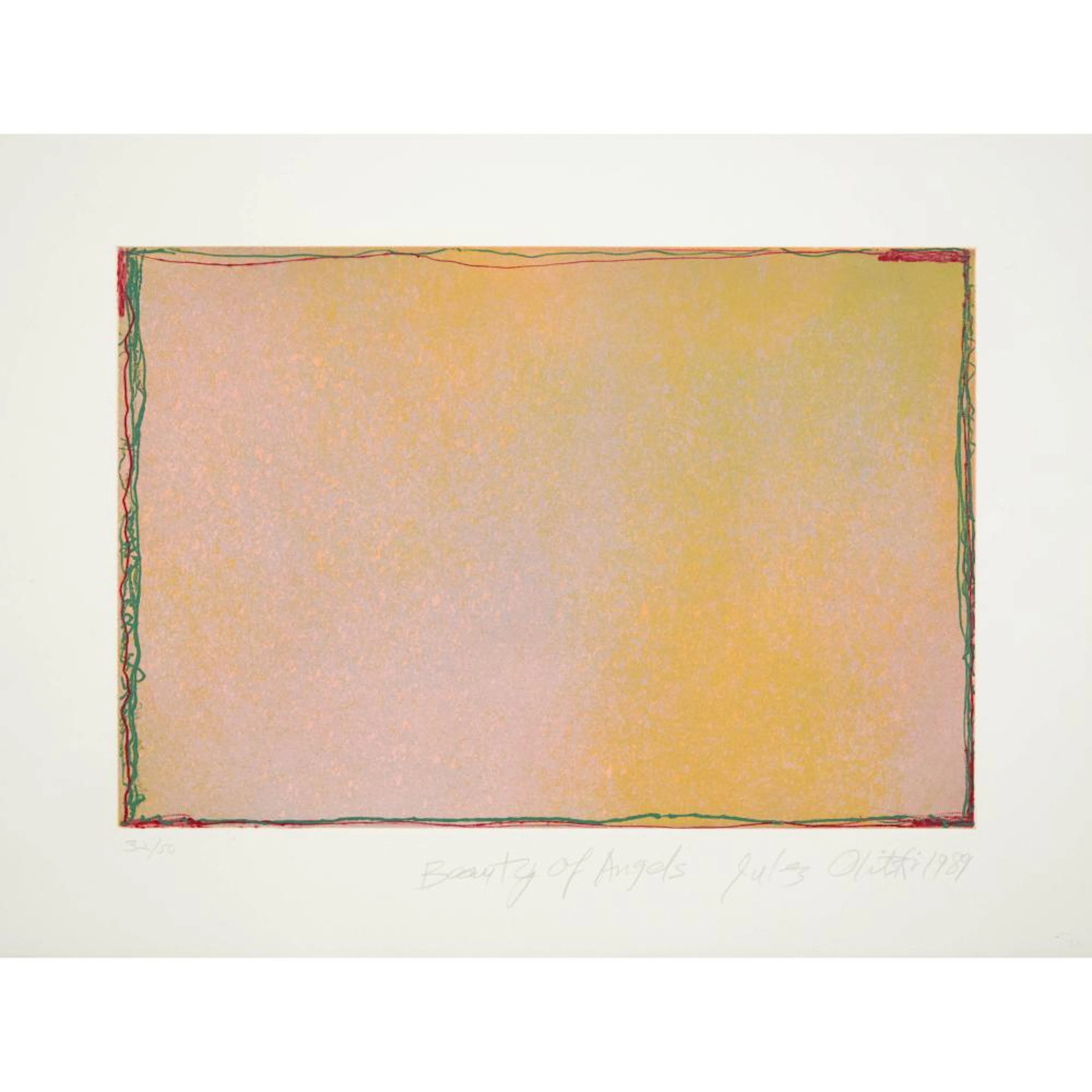 Jules Olitski (1922-2007), BEAUTY OF ANGELS, 1989