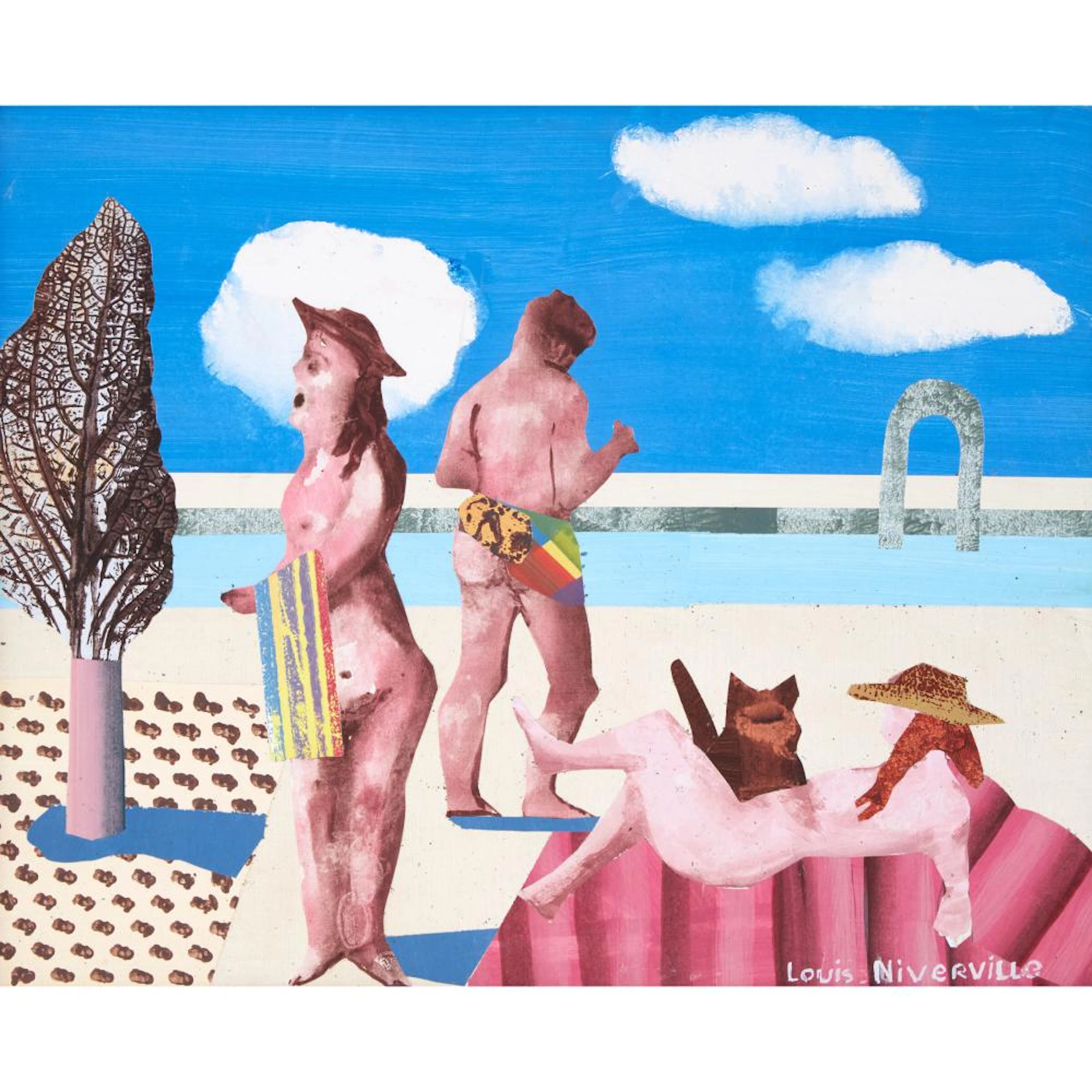 Louis de Niverville, RCA (1933-2019), POOL #1, 2008