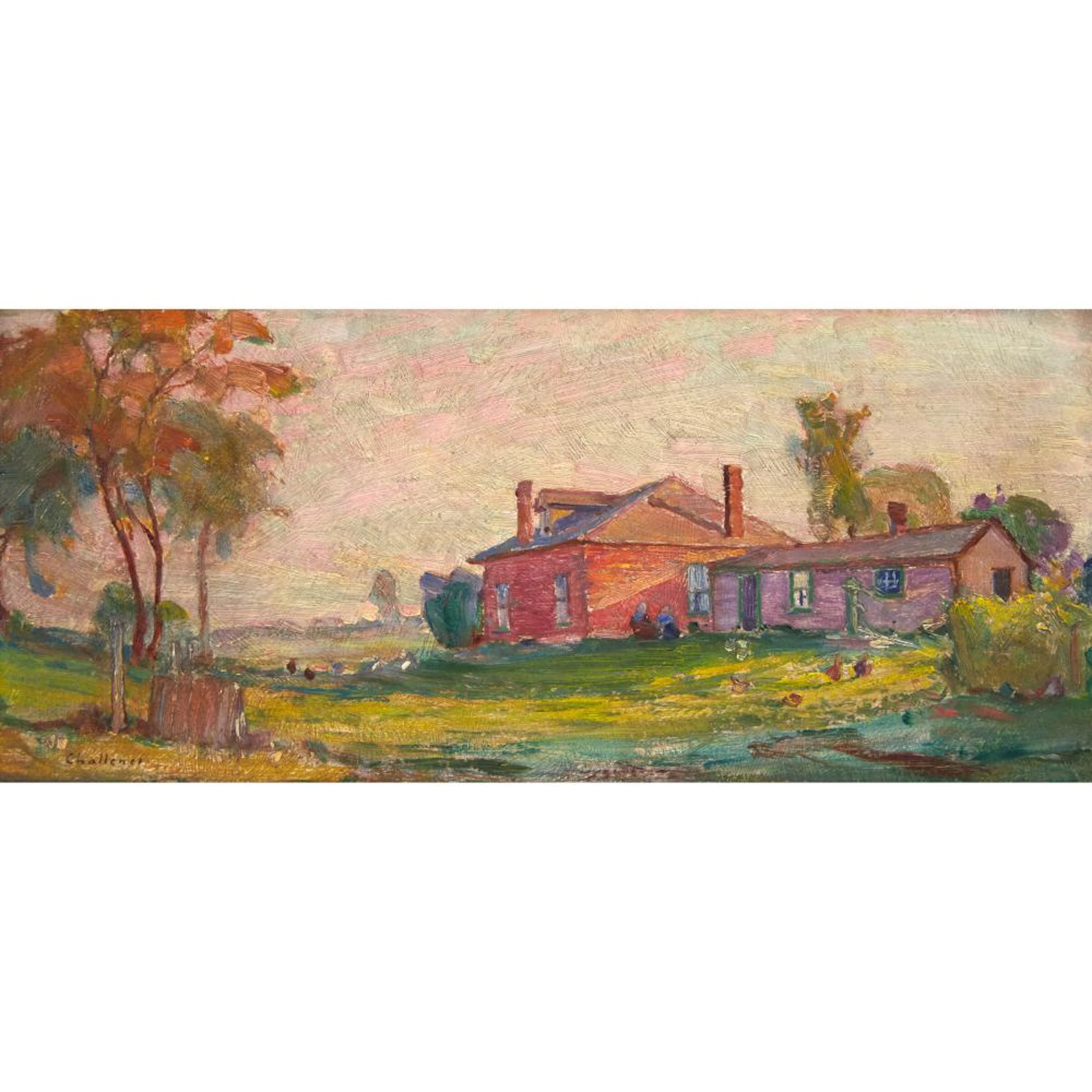 Frederick Sproston Challener, OSA, RCA (1869-1959), THE OLD HOMESTEAD