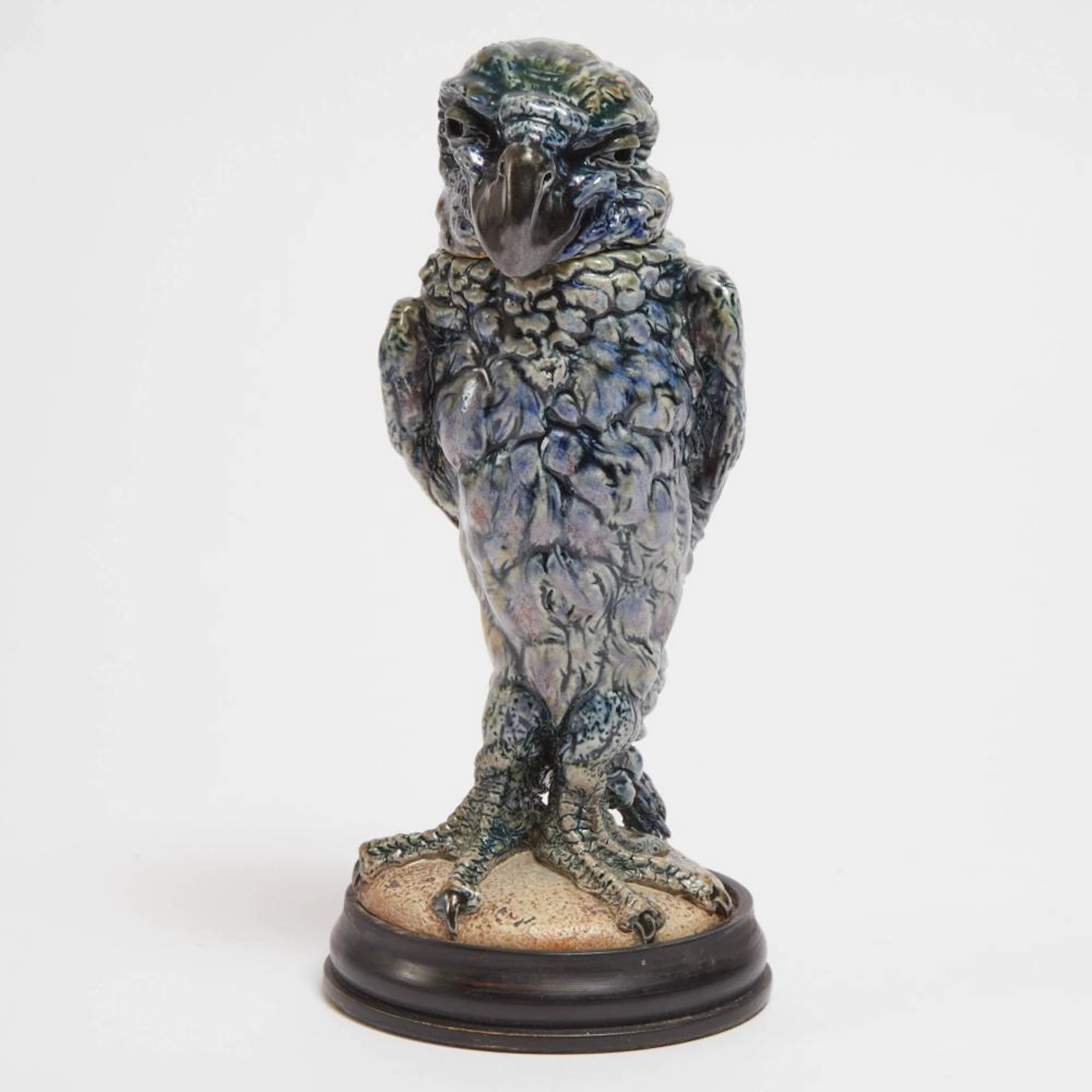 Martin Brothers Stoneware Bird Tobacco Jar, 1914