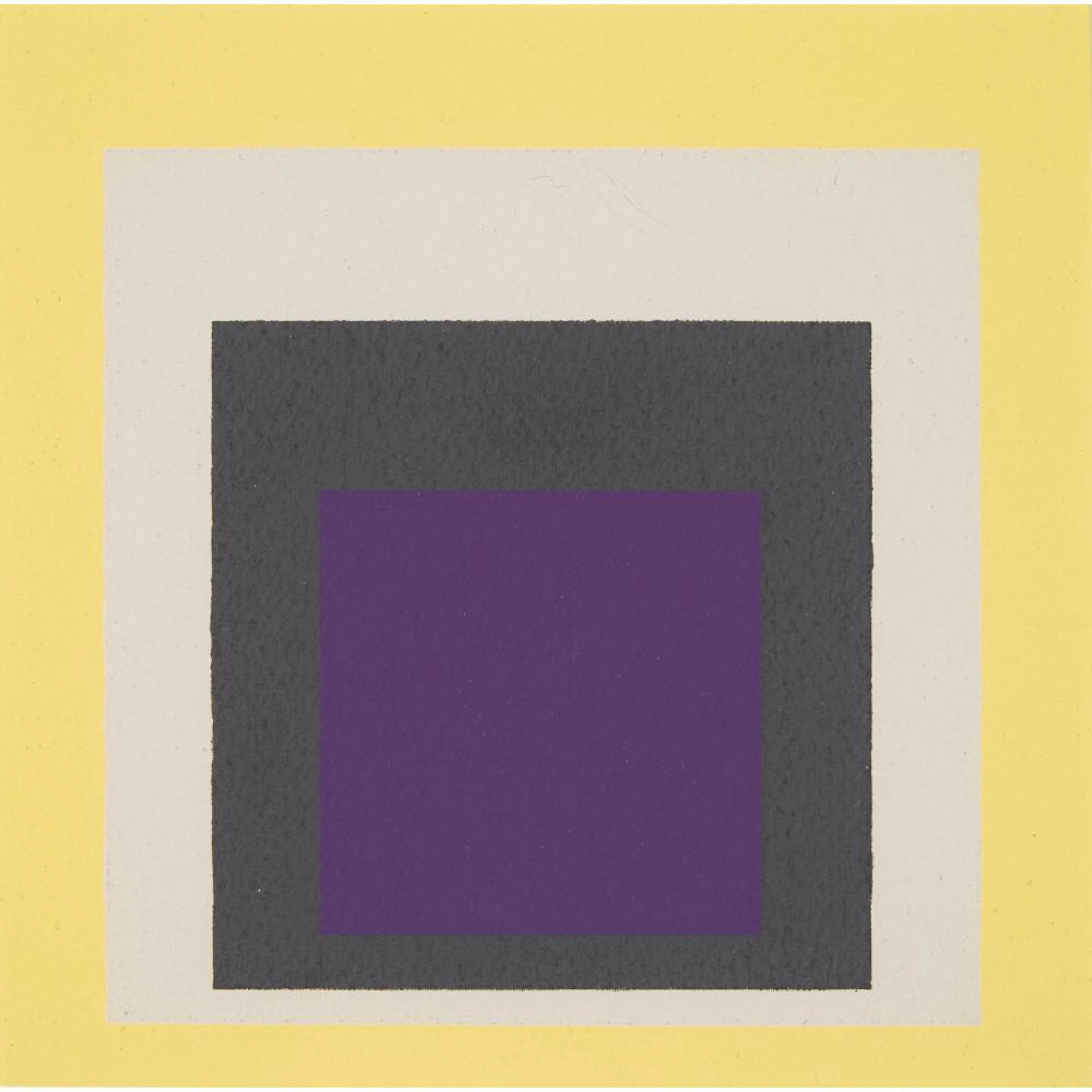 Josef Albers (1888-1976), HOMAGE TO THE SQUARE: DEDICATED, 1957