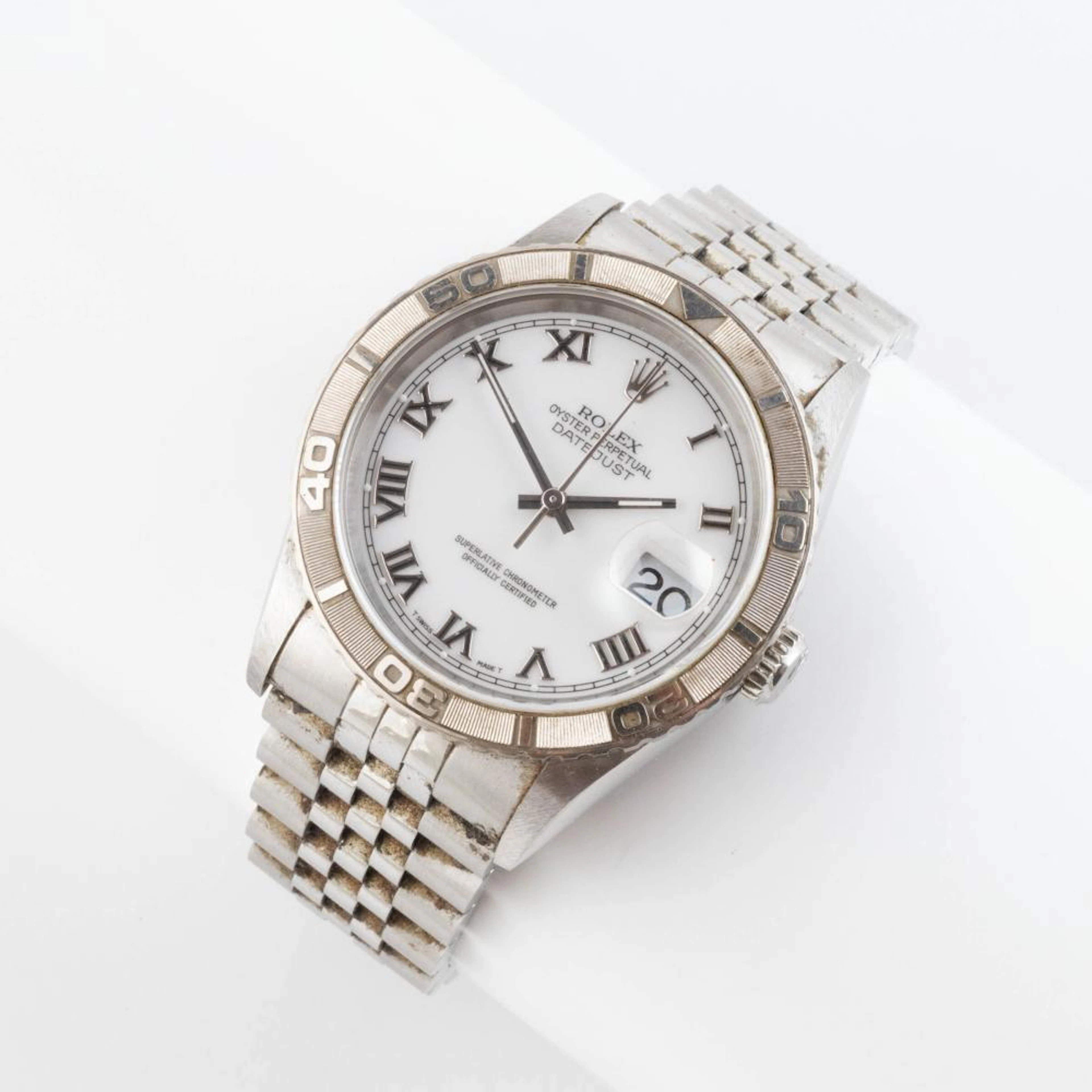 Men's Rolex Oyster Perpetual Datejust ' Turn-O-Graph' Wristwatch