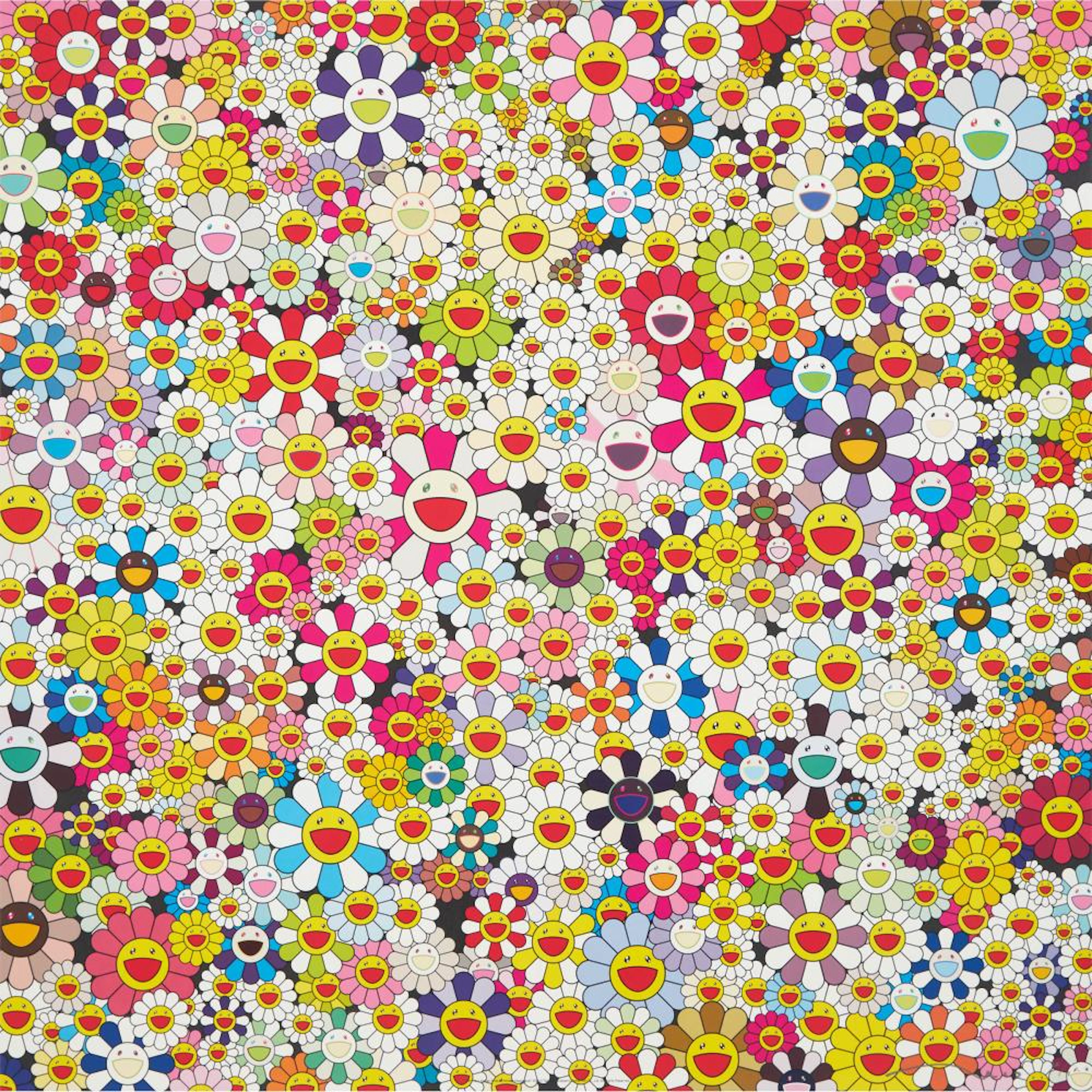 Takashi Murakami (b. 1962), OPEN YOUR HANDS WIDE, EMBRACE HAPPINESS!, 2010