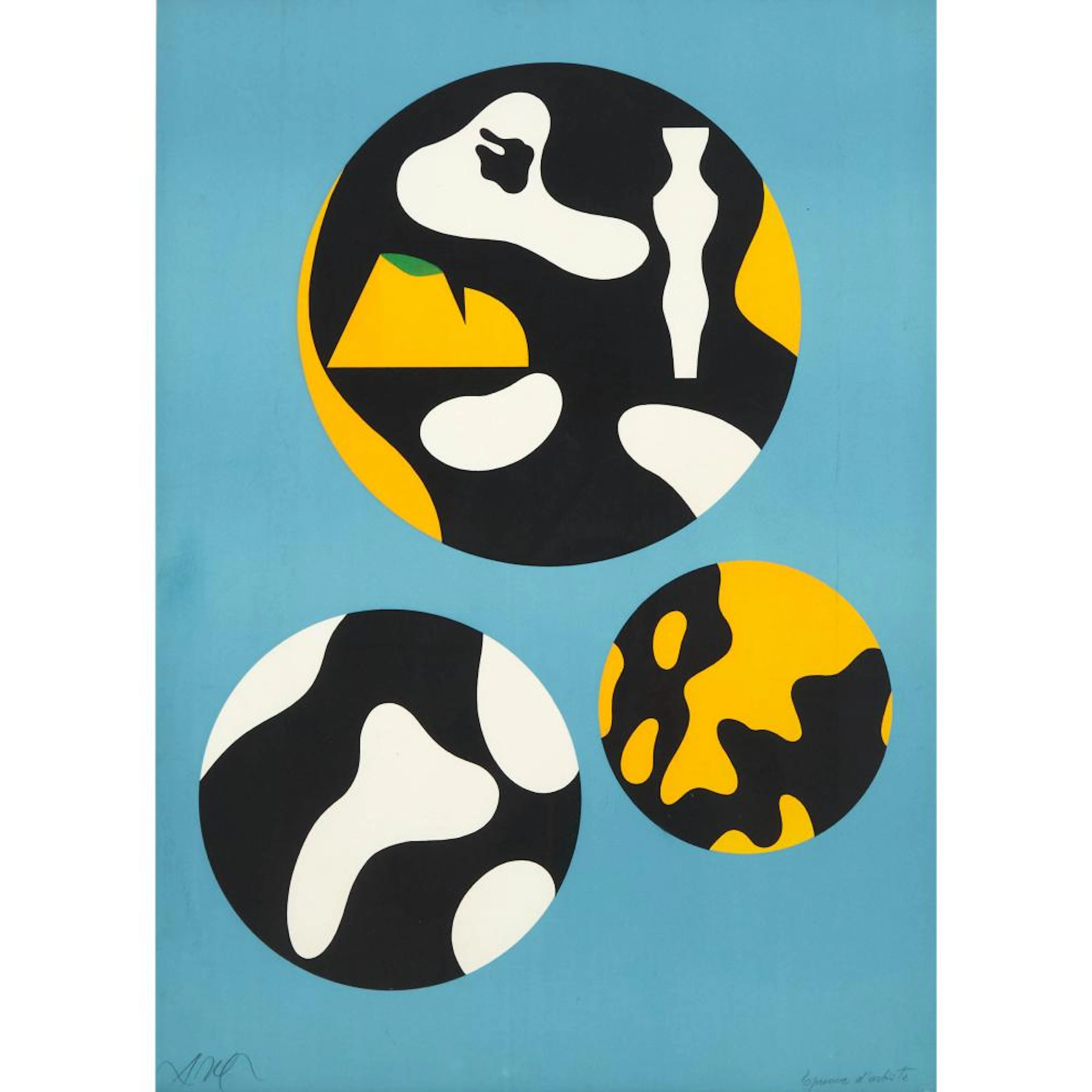 Hans (Jean) Arp (1886-1966), DE LA FAMILLE DES ÉTOILES, 1965 [A. 359]