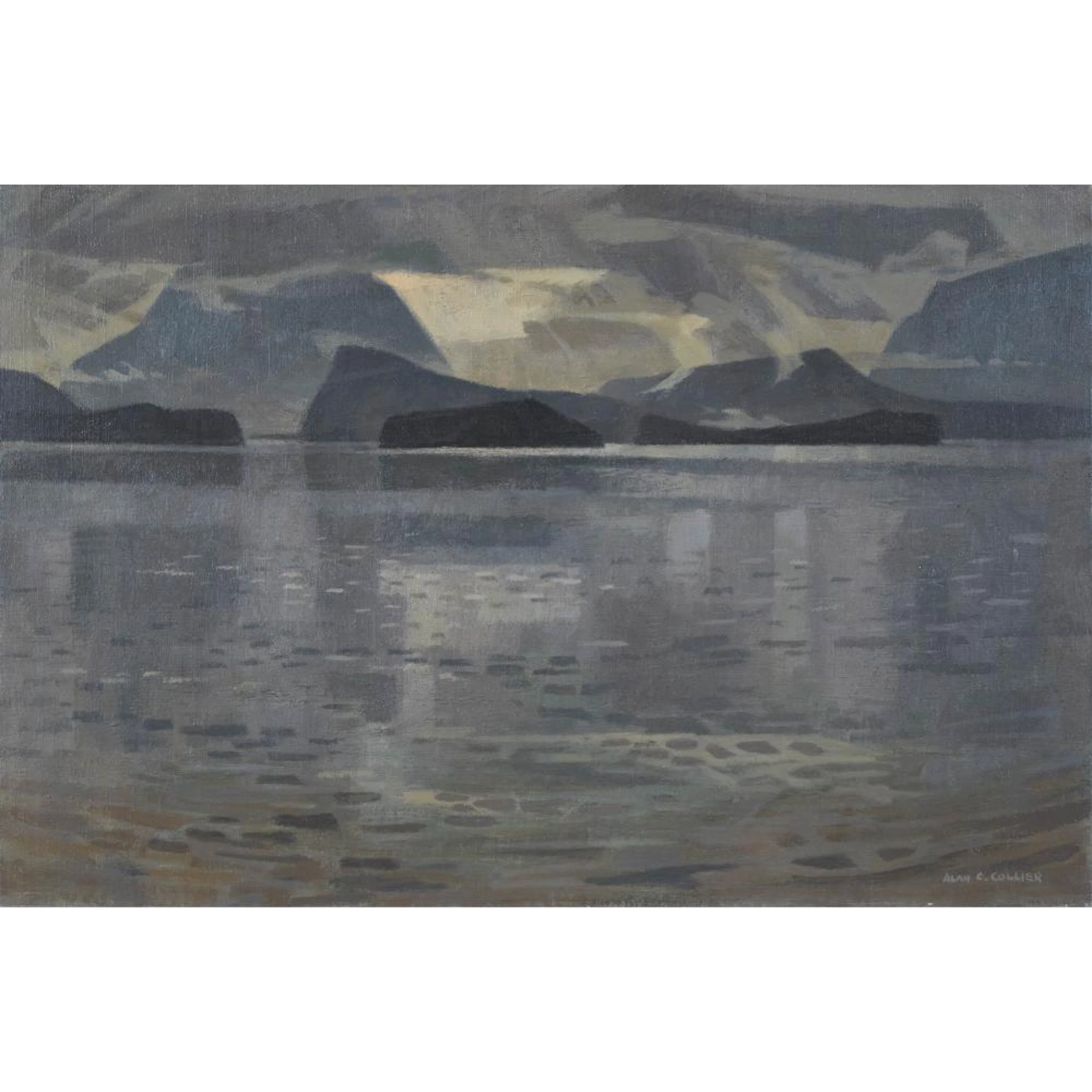 Alan Caswell Collier, OSA, RCA (1911-1990), WHEN SKIES ARE COOL AND MISTY