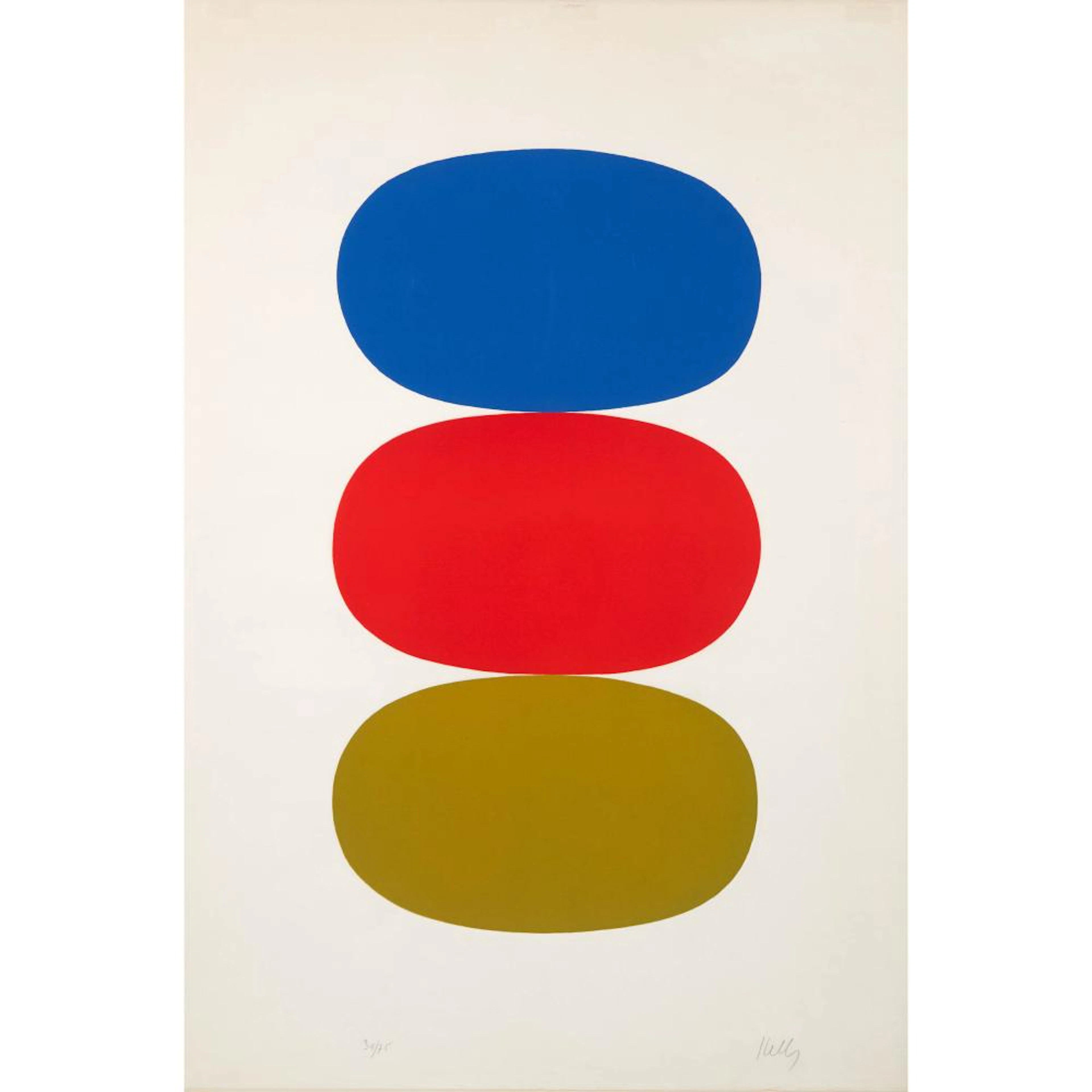 Ellsworth Kelly (1923-2015), BLUE AND ORANGE AND GREEN, (BLEU ET ORANGE