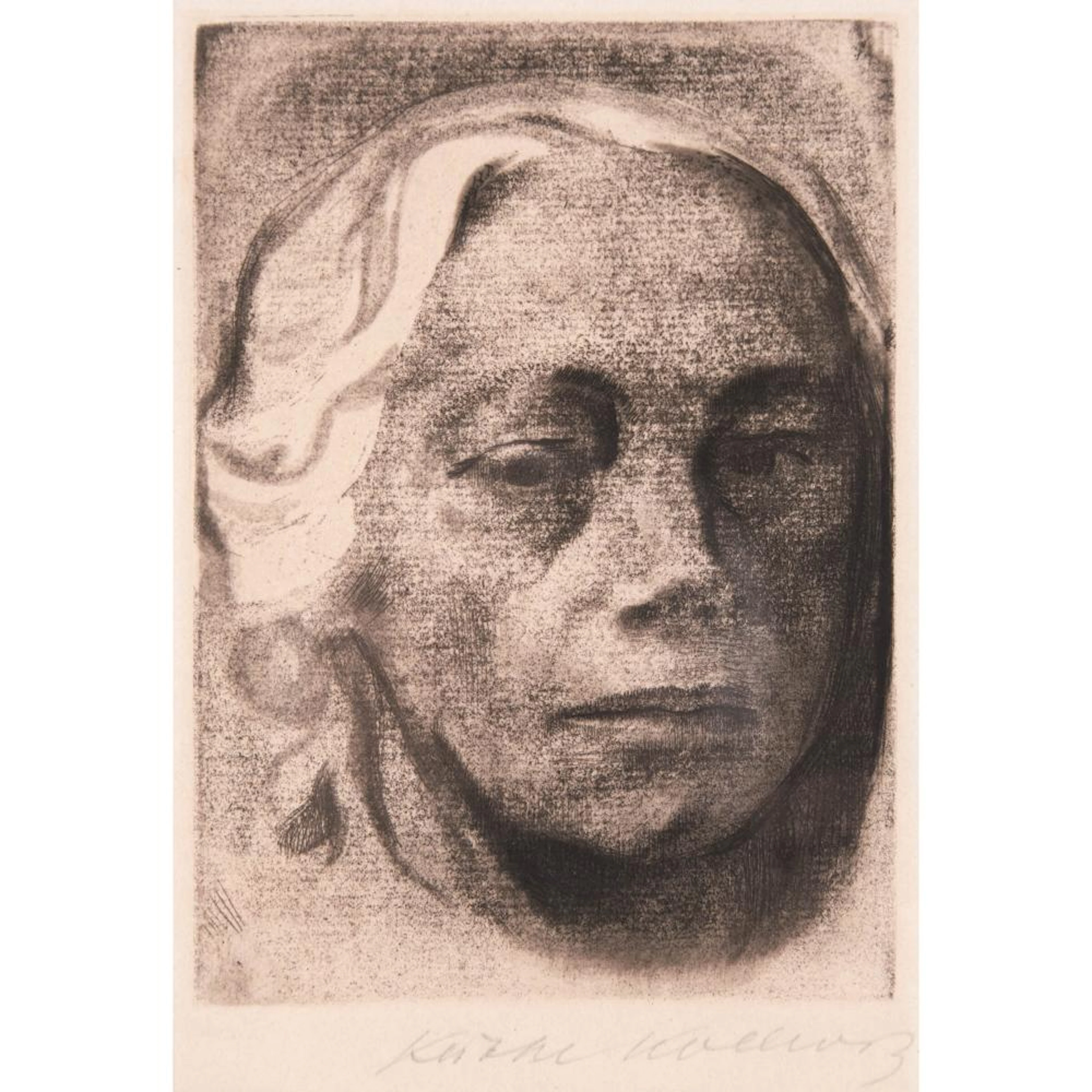 Käthe Kollwitz (1867-1945), SELBSTBILDNIS, 1912 [K. 122]