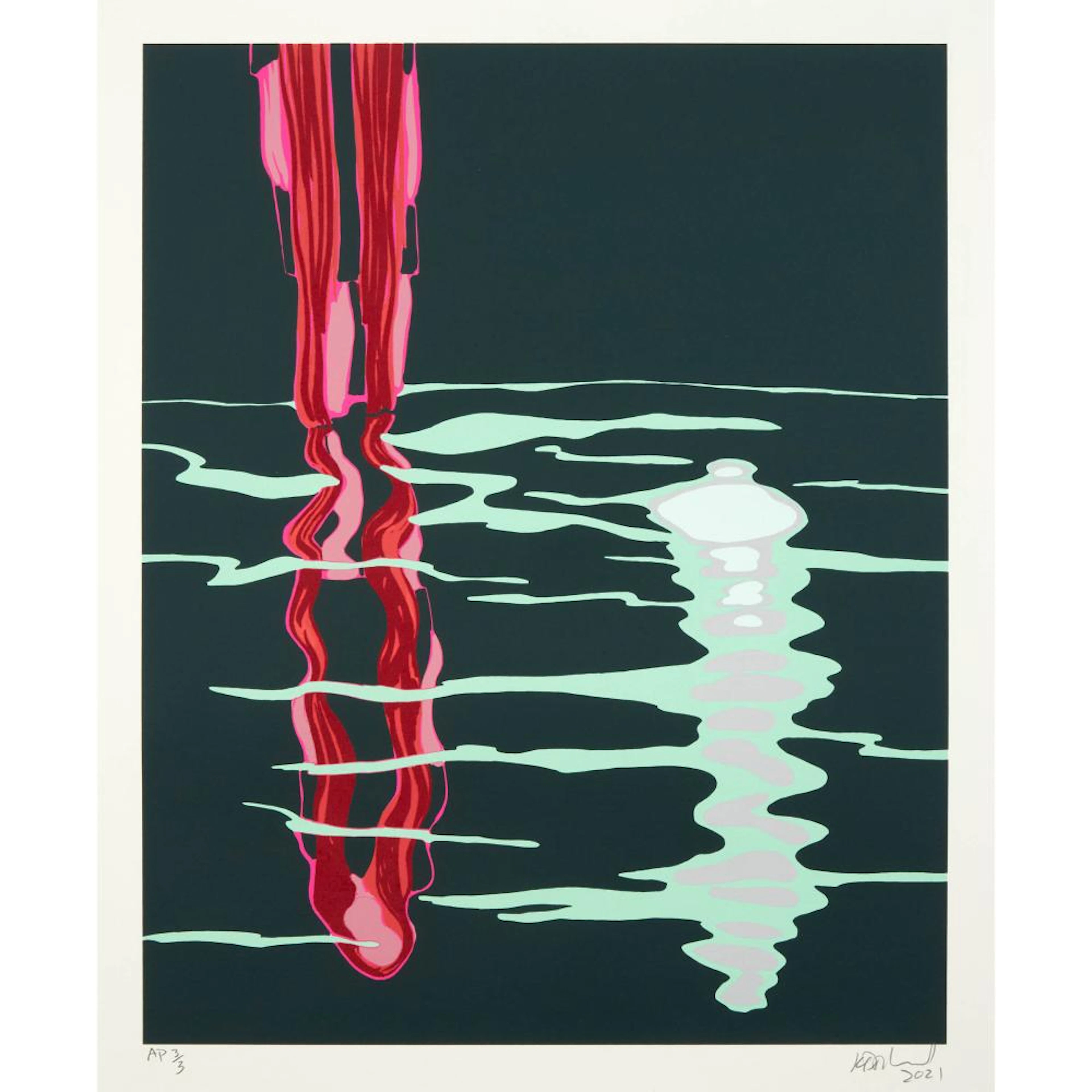 Kim Dorland (b. 1974), REFLECTION, 2021
