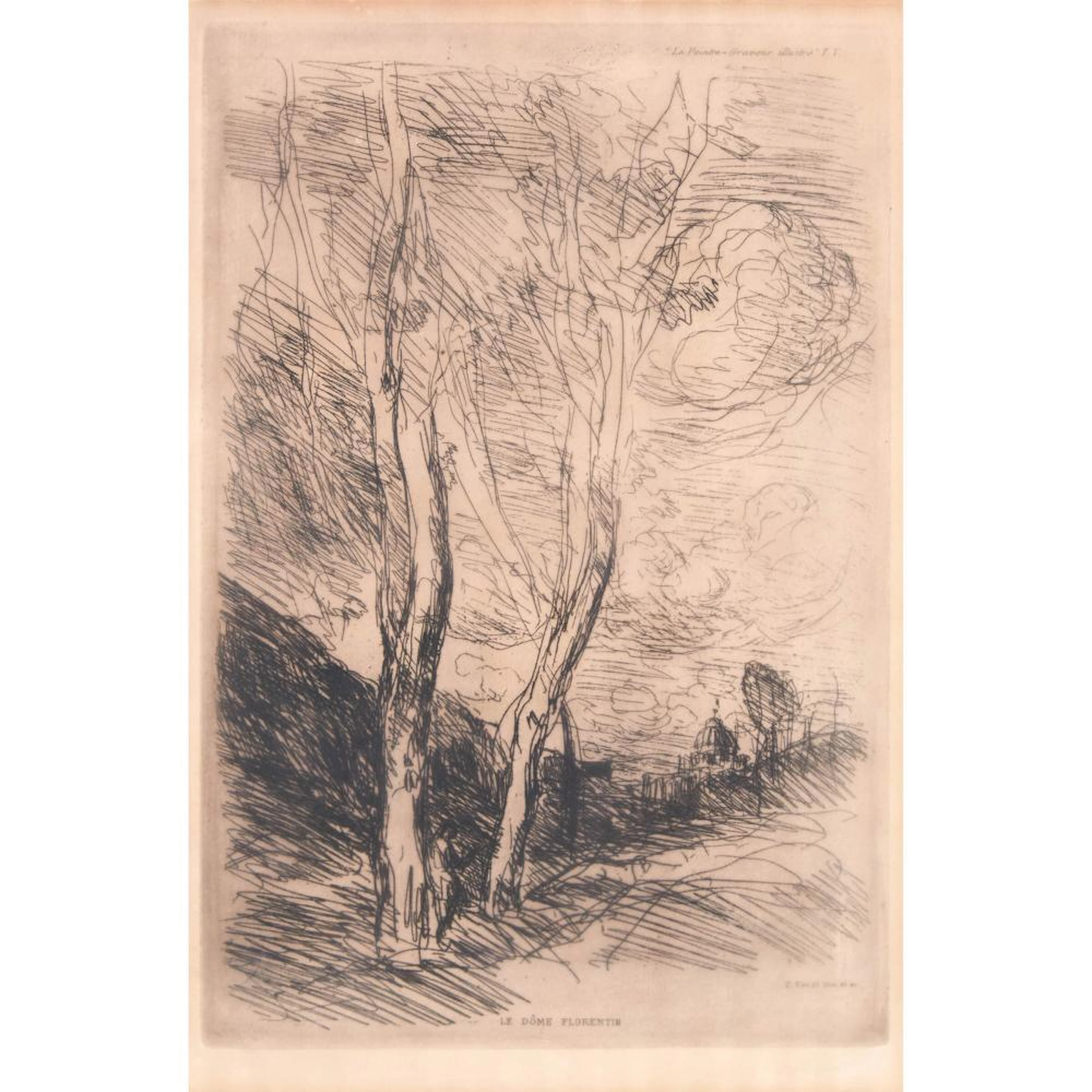 Jean-Baptiste-Camille Corot (1796-1875), LE DÔME FLORENTIN, CA. 1869-70