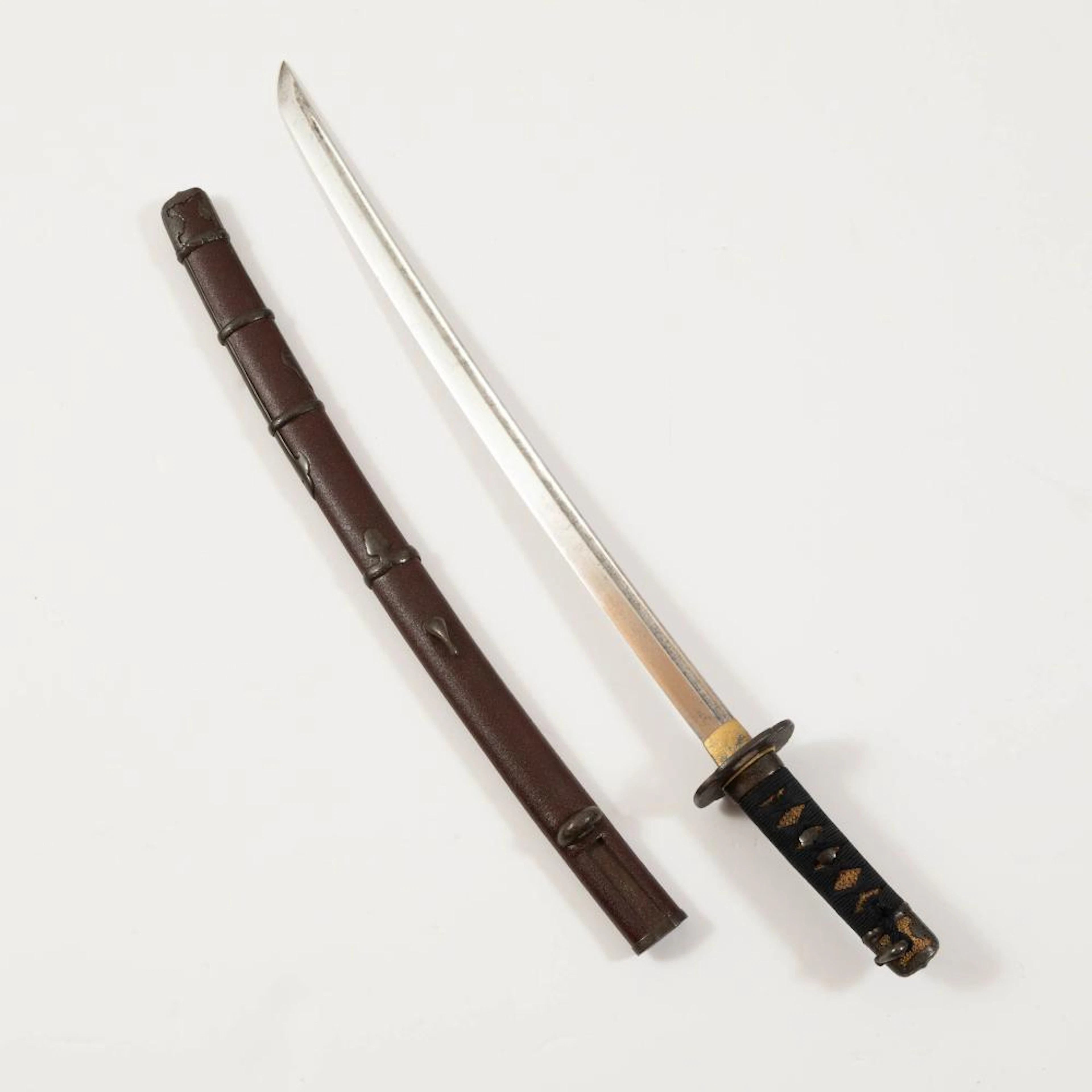 A Wakizashi Blade, Muromachi Period, Circa 1500, 室町时期 约1500年 脇差