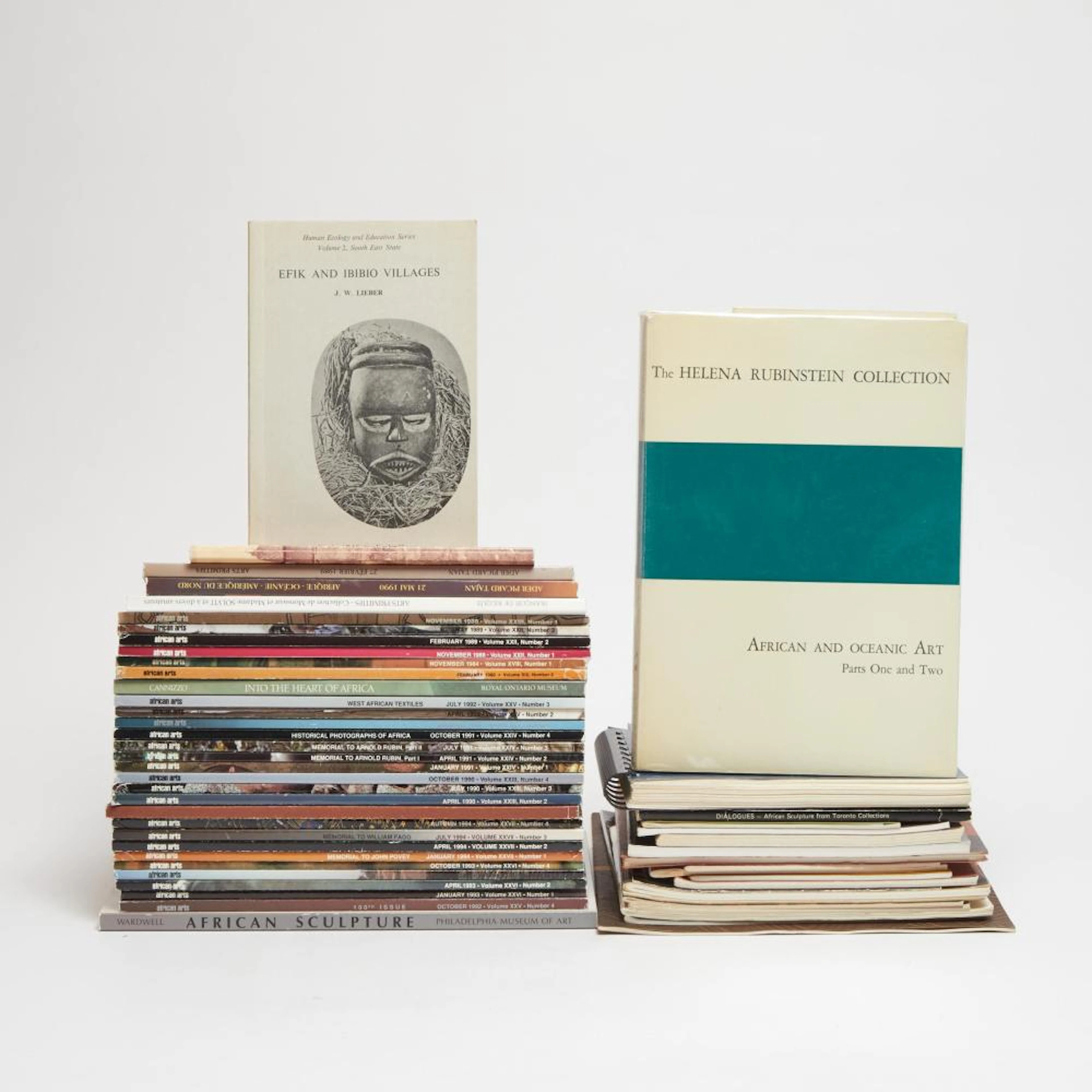 Group of 28 Miscellaneous Tribal Art Reference Books and Catalogues