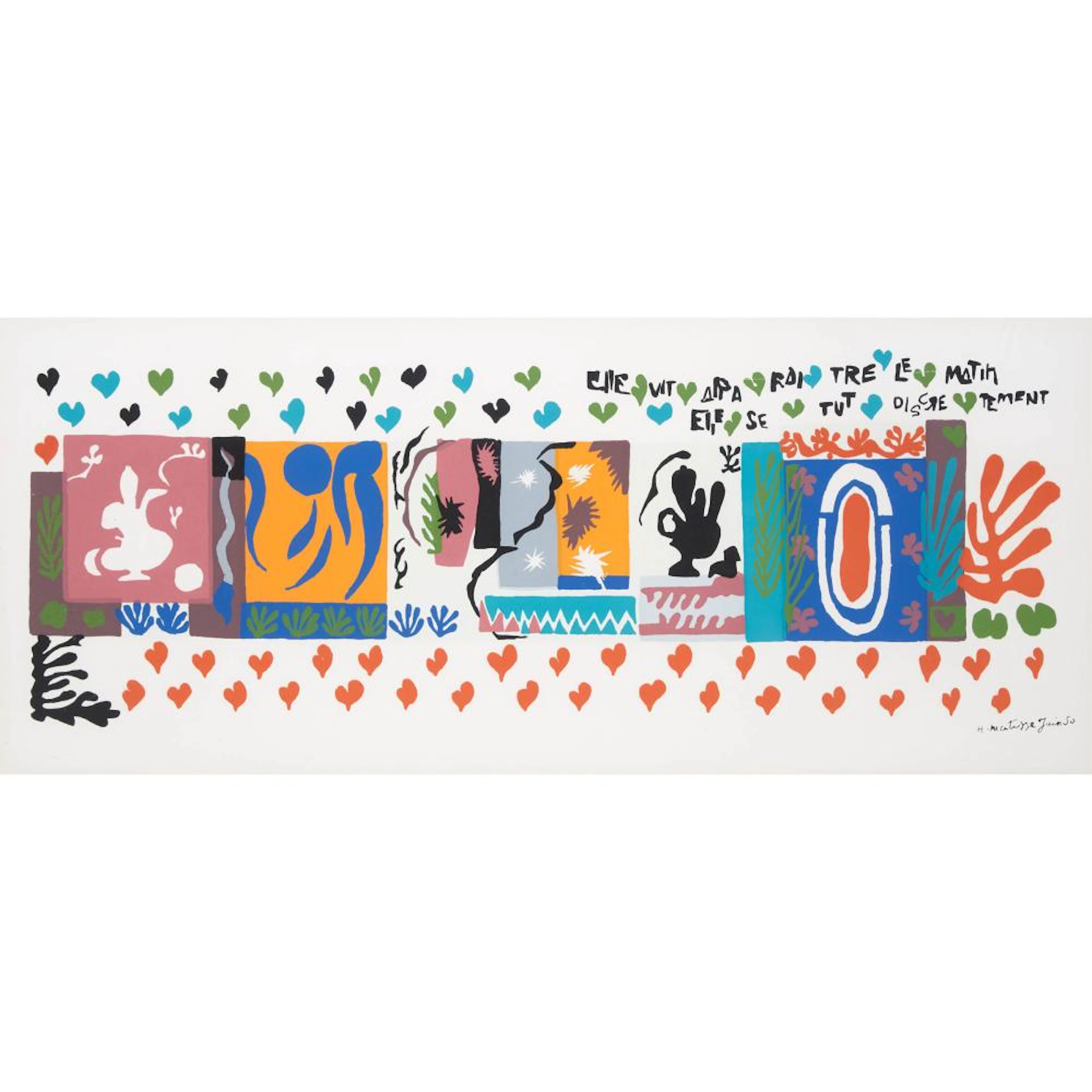 After Henri Matisse (1869-1954), LES MILLE ET UNE NUITS, 1950